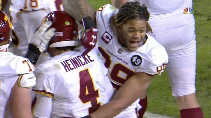 Taylor Heinicke = Hoss