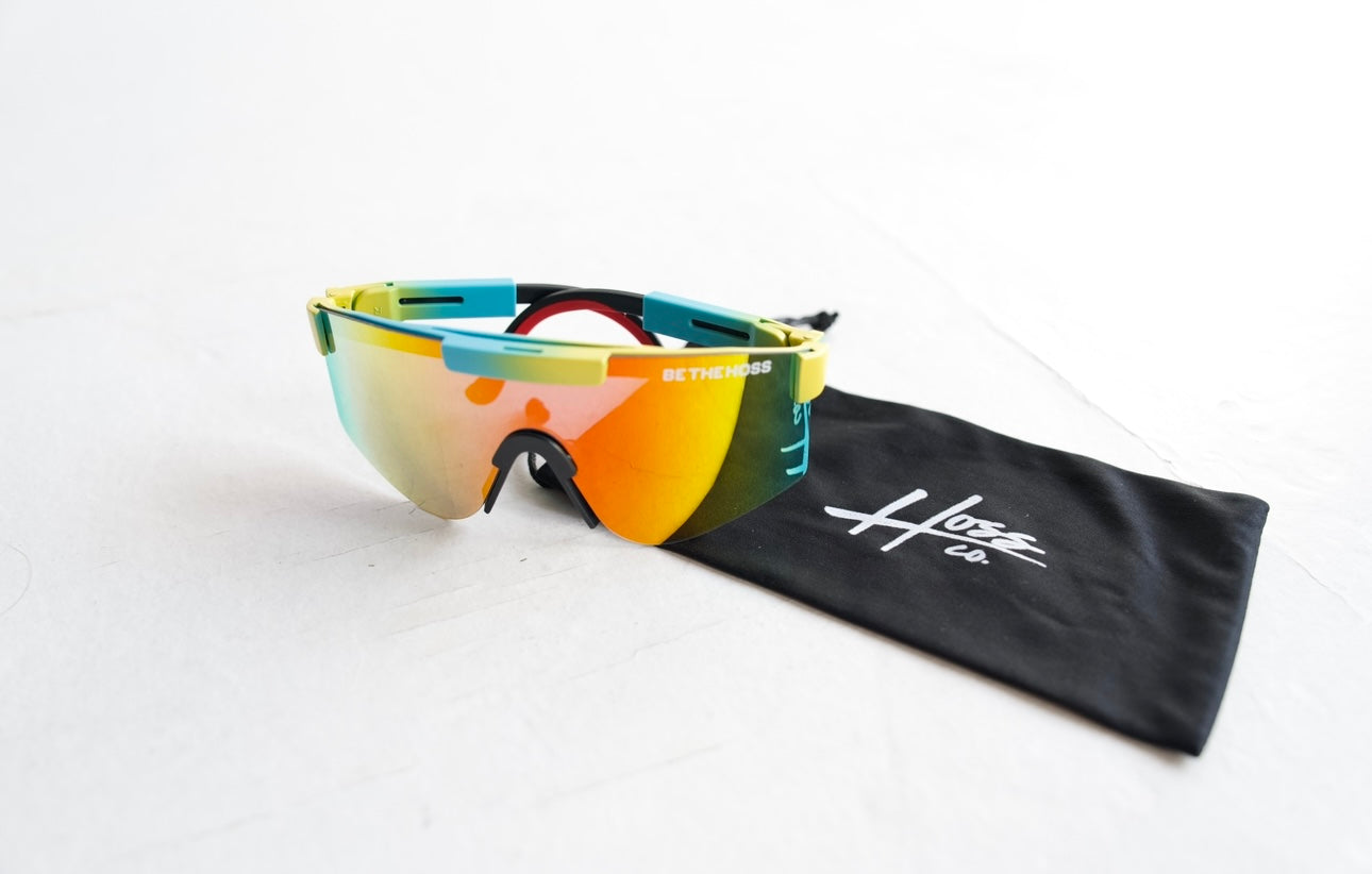 Youth Be The Hoss Sunglasses (Yellow)