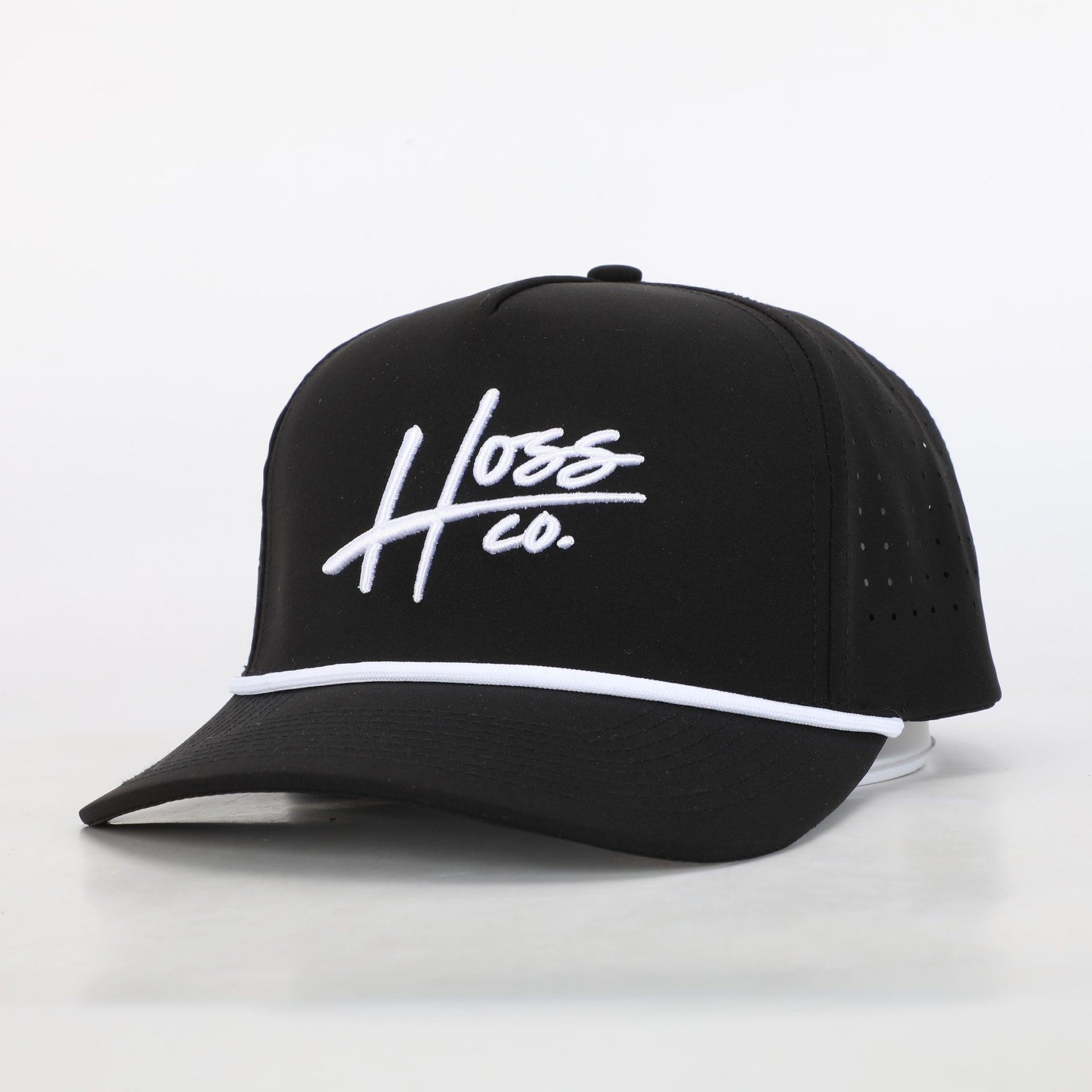 Hoss Black Rope Snapback