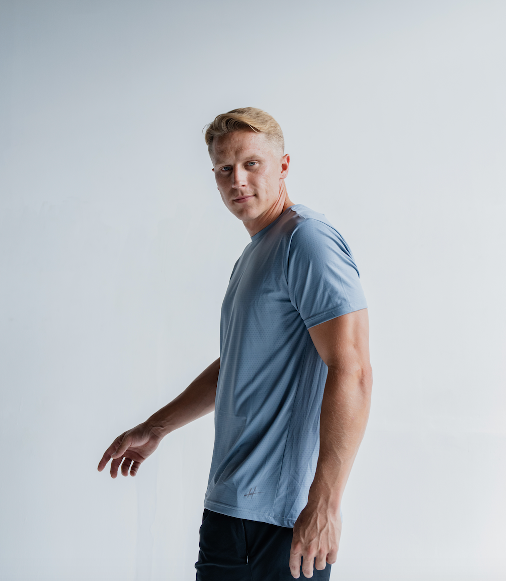 Hoss Athletic Shirt H logo bottom left