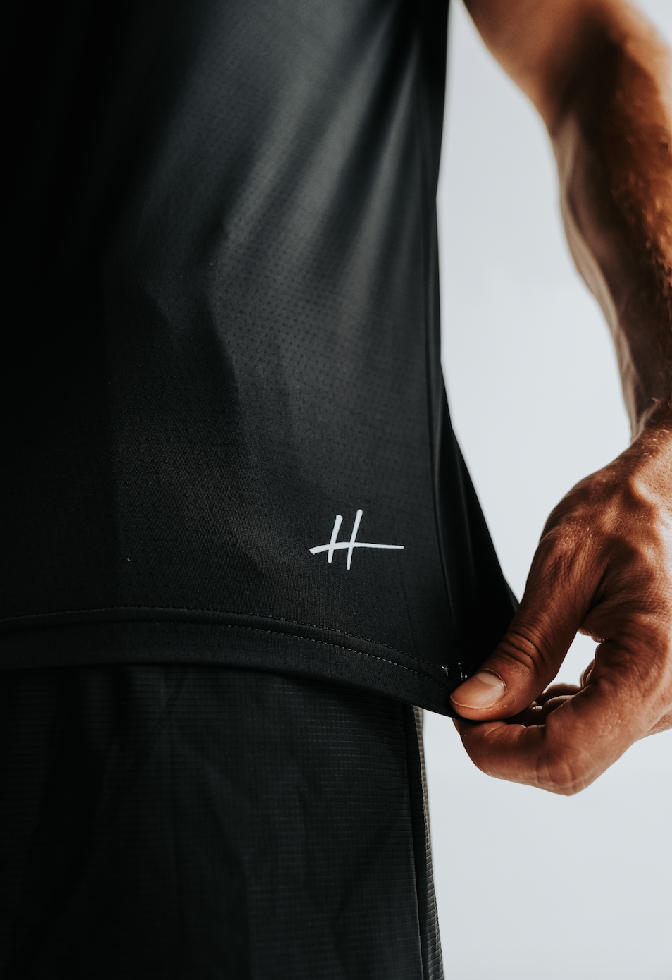 Hoss Athletic Shirt H logo bottom left