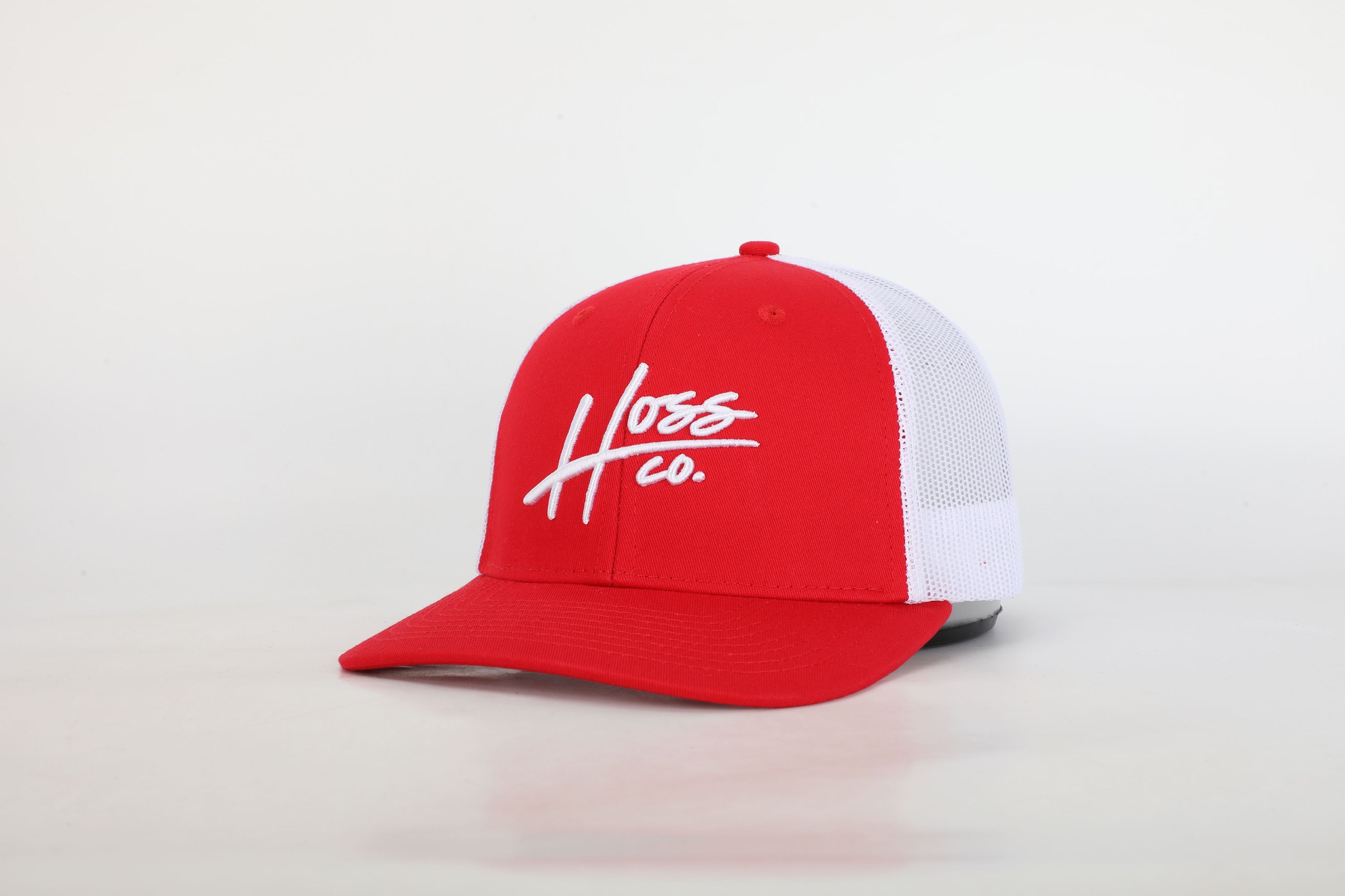 Hoss Red/White Trucker Hat