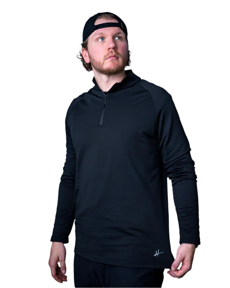 Hoss Black Quarter Zip