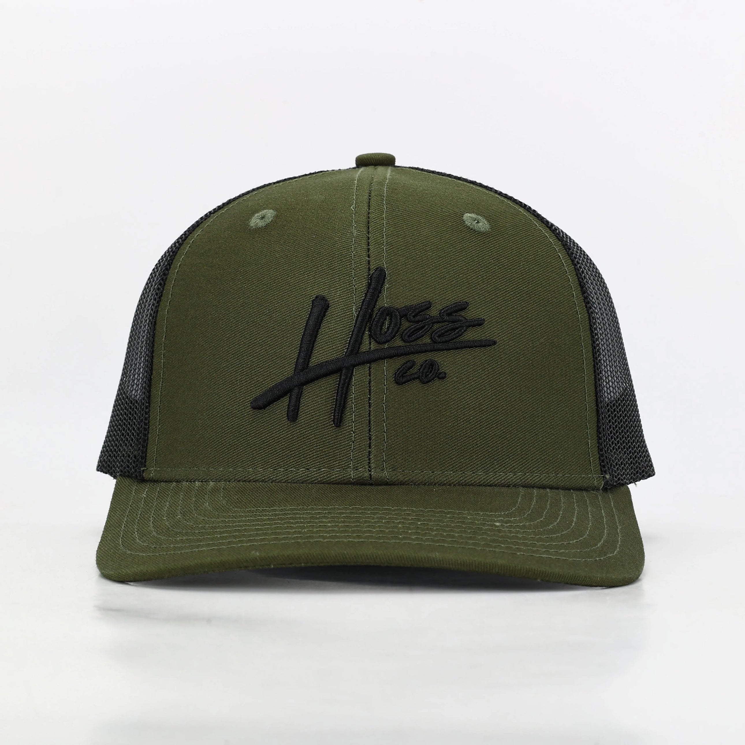Hoss Dark Green Trucker Hat