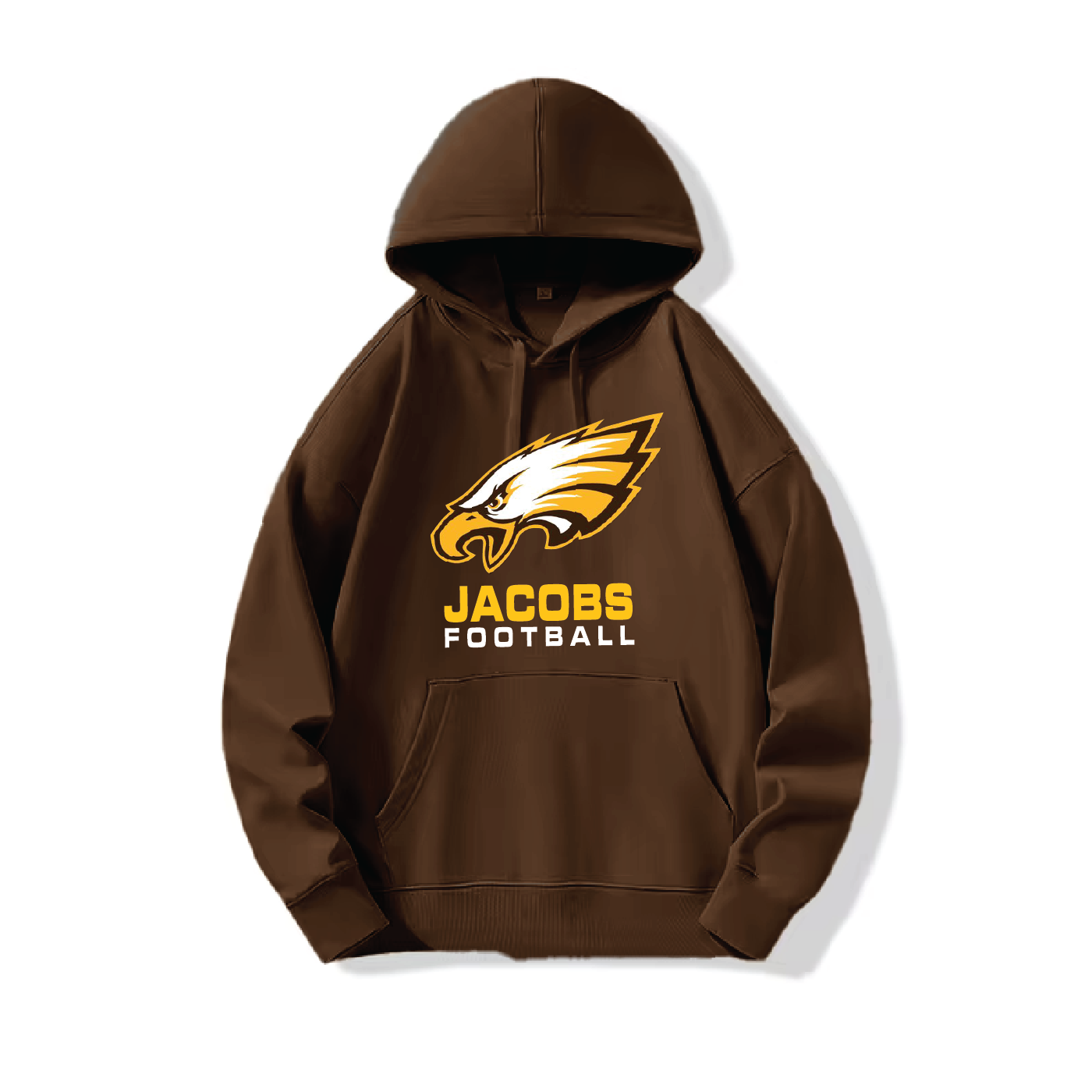 Jacobs Football Hoodie - Brown