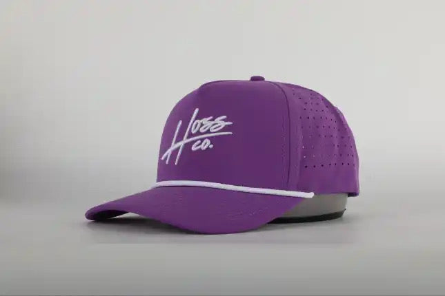 Hoss Purple Rope Snapback