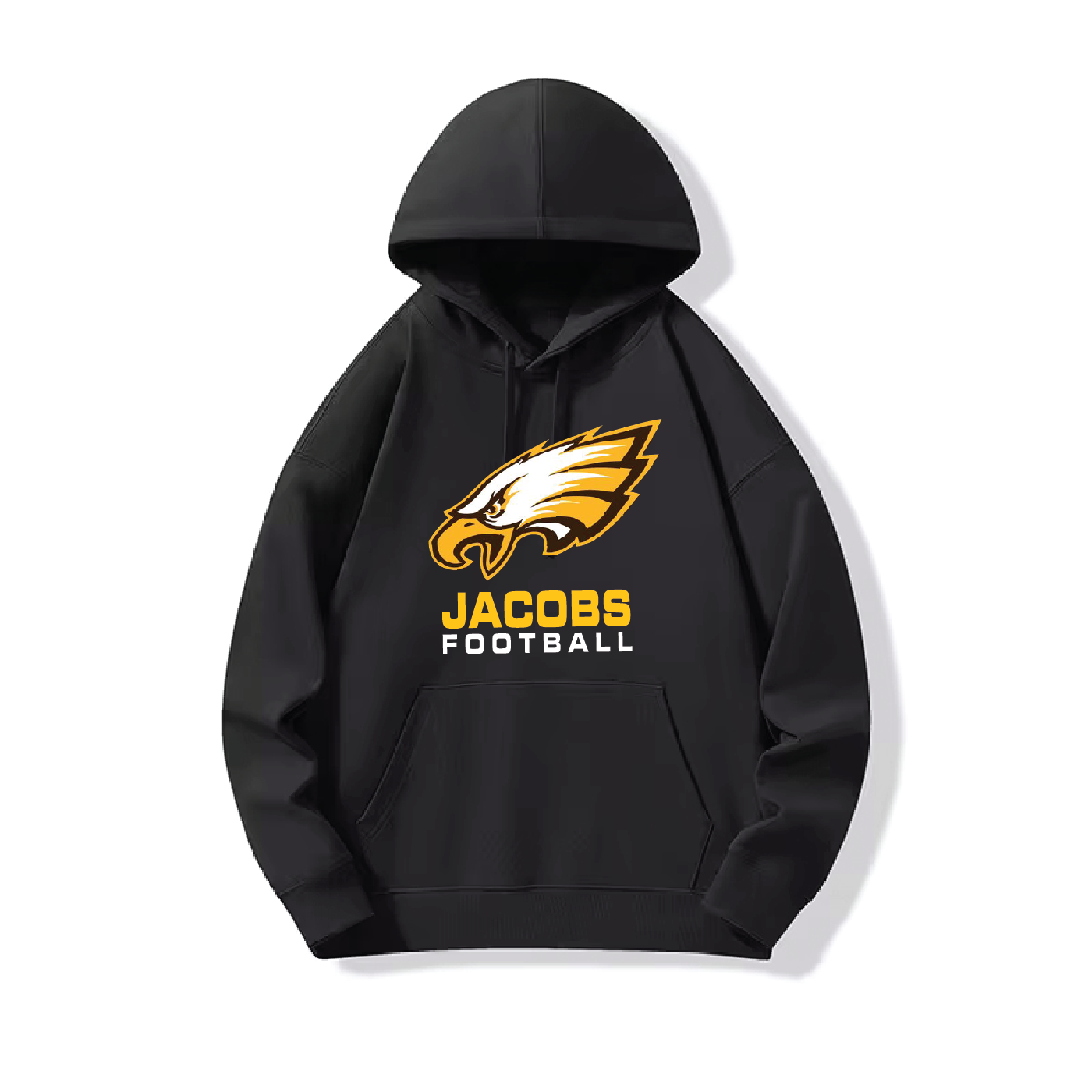 Jacobs Football Hoodie - Black
