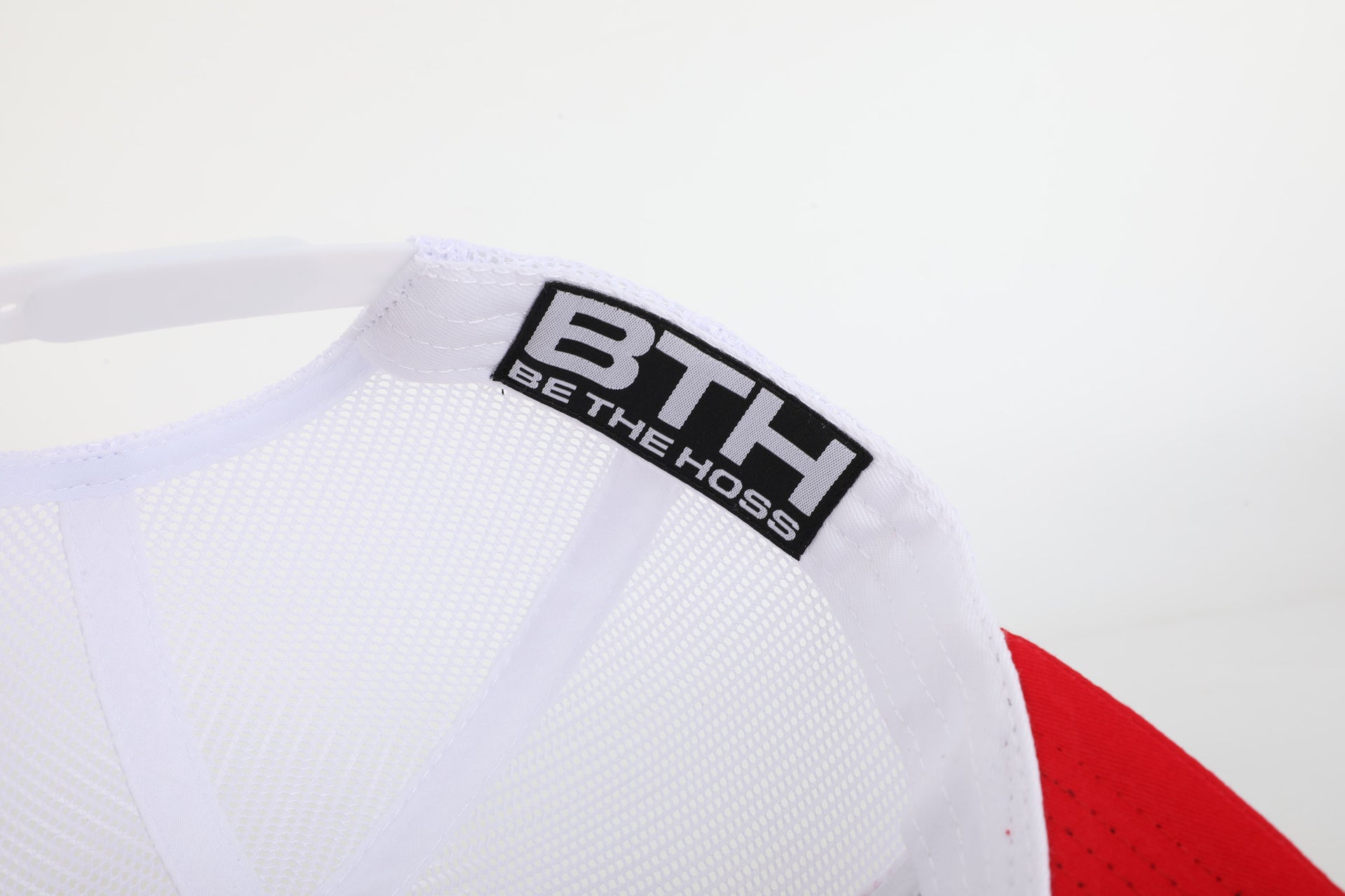 Hoss Red/White Trucker Hat