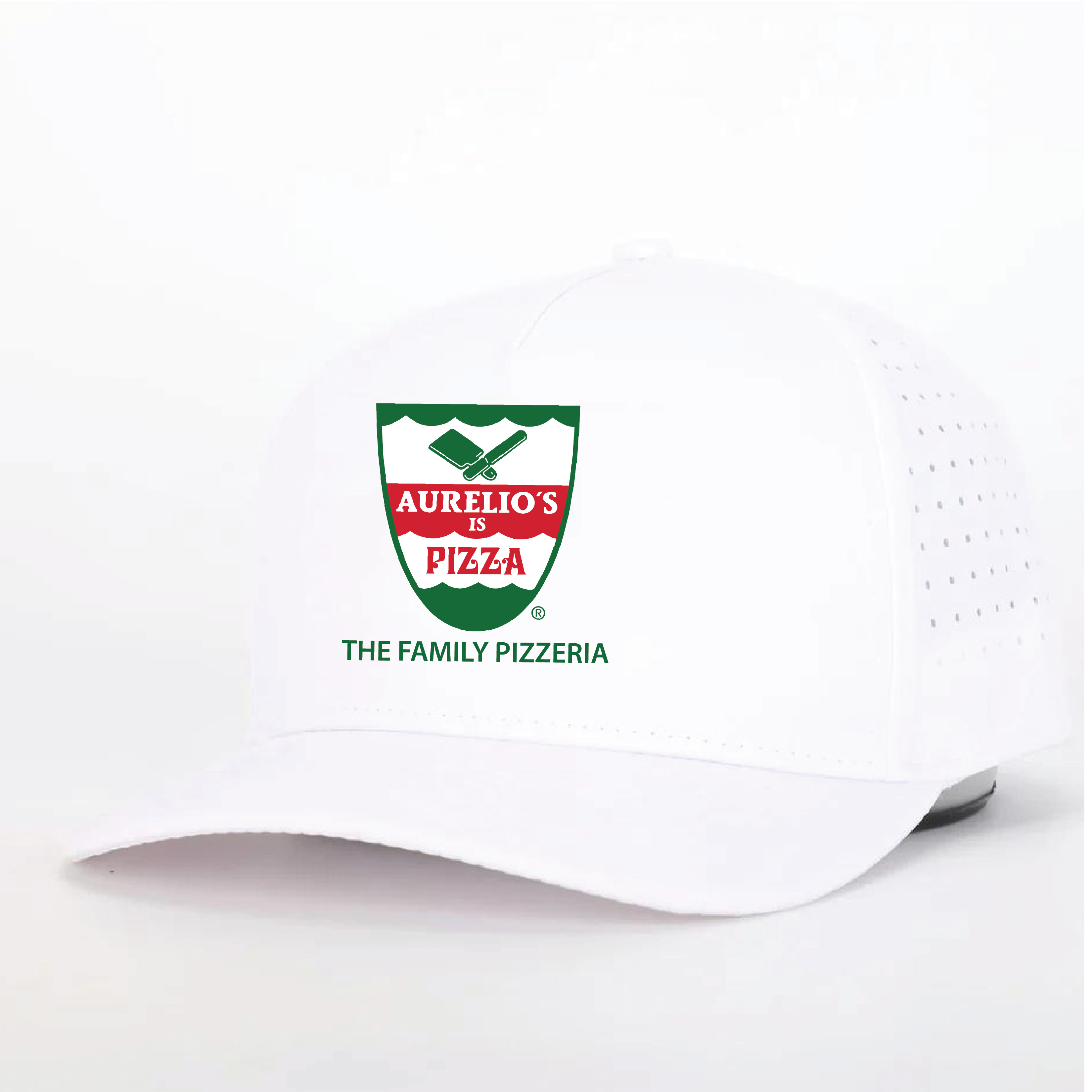 Aurelio's Pizza Hat White
