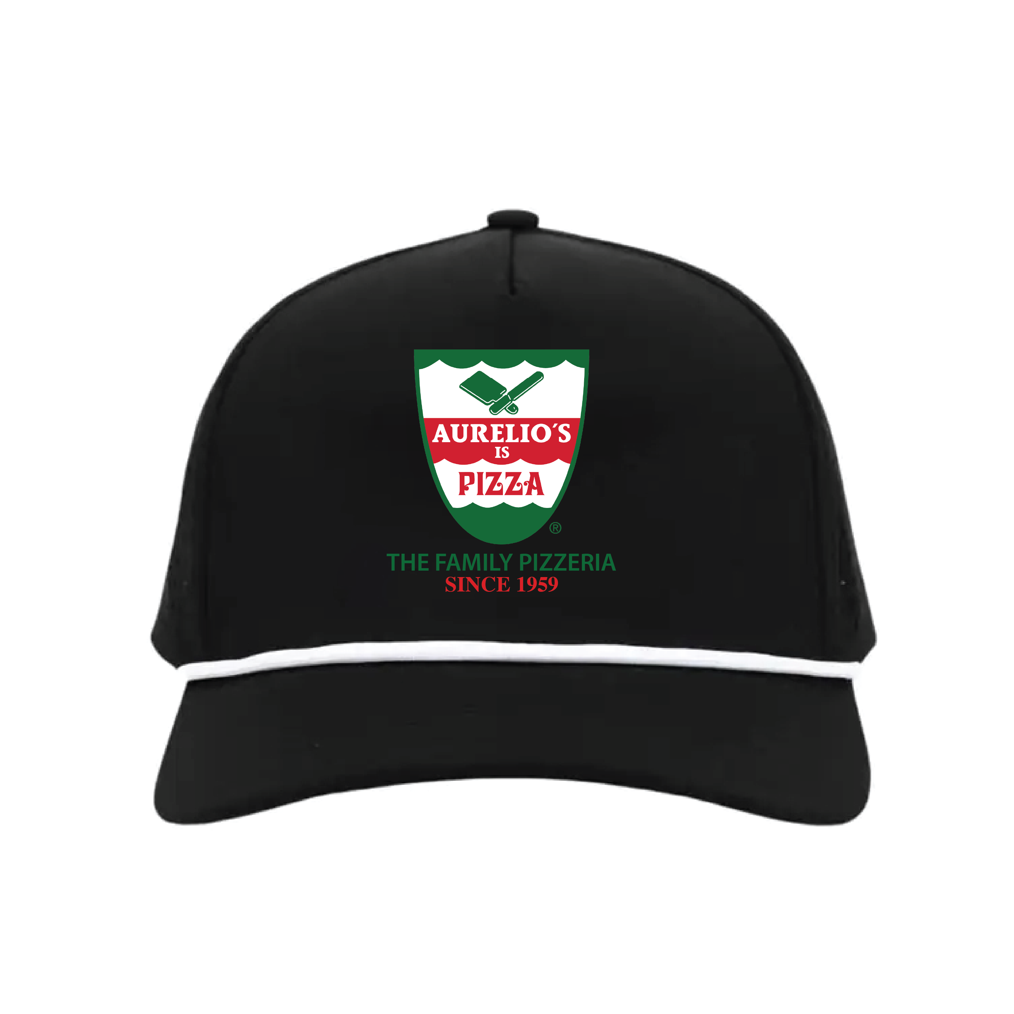 Aurelio's Pizza Hat Black