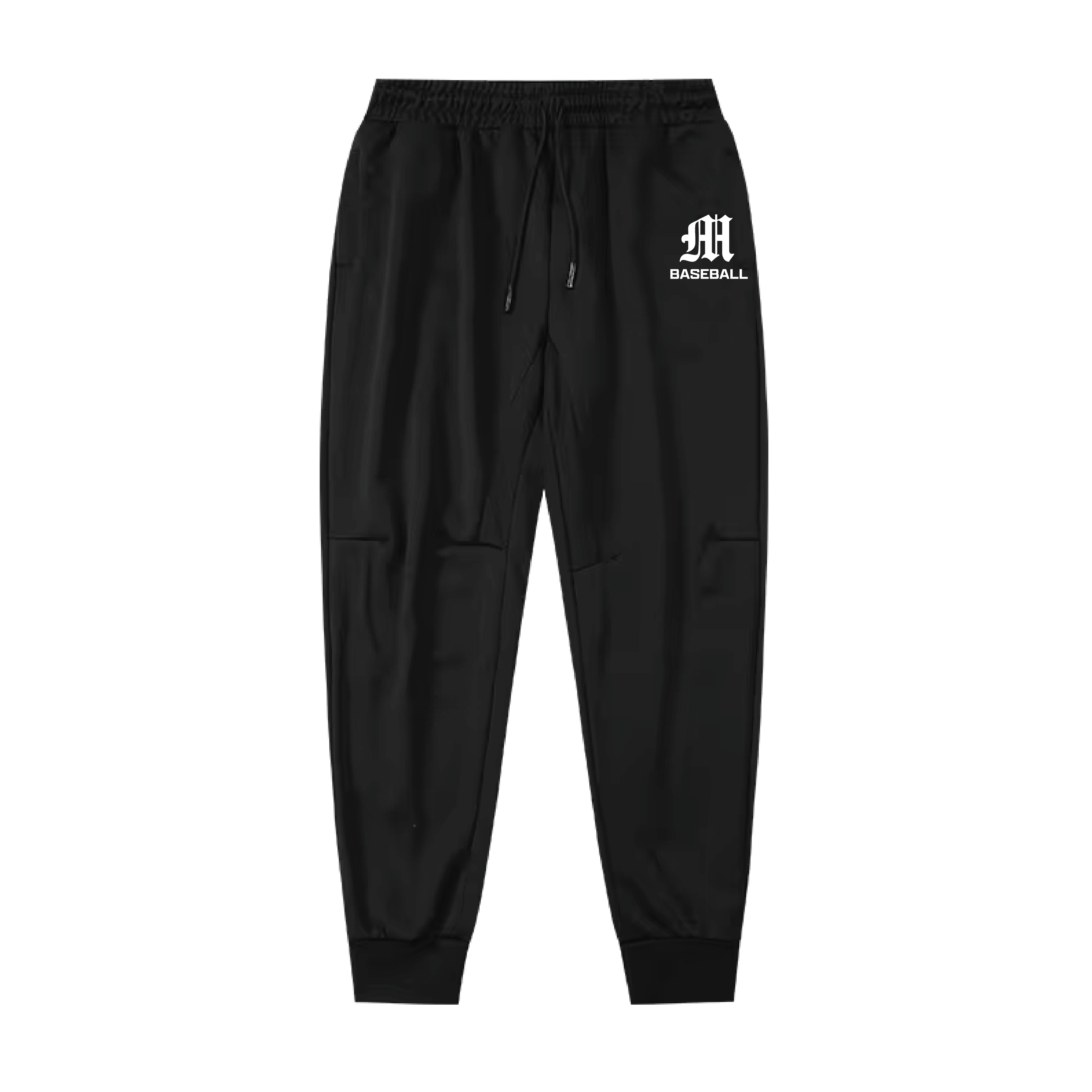 Magnet Baseball Mens Sweatpants - Black