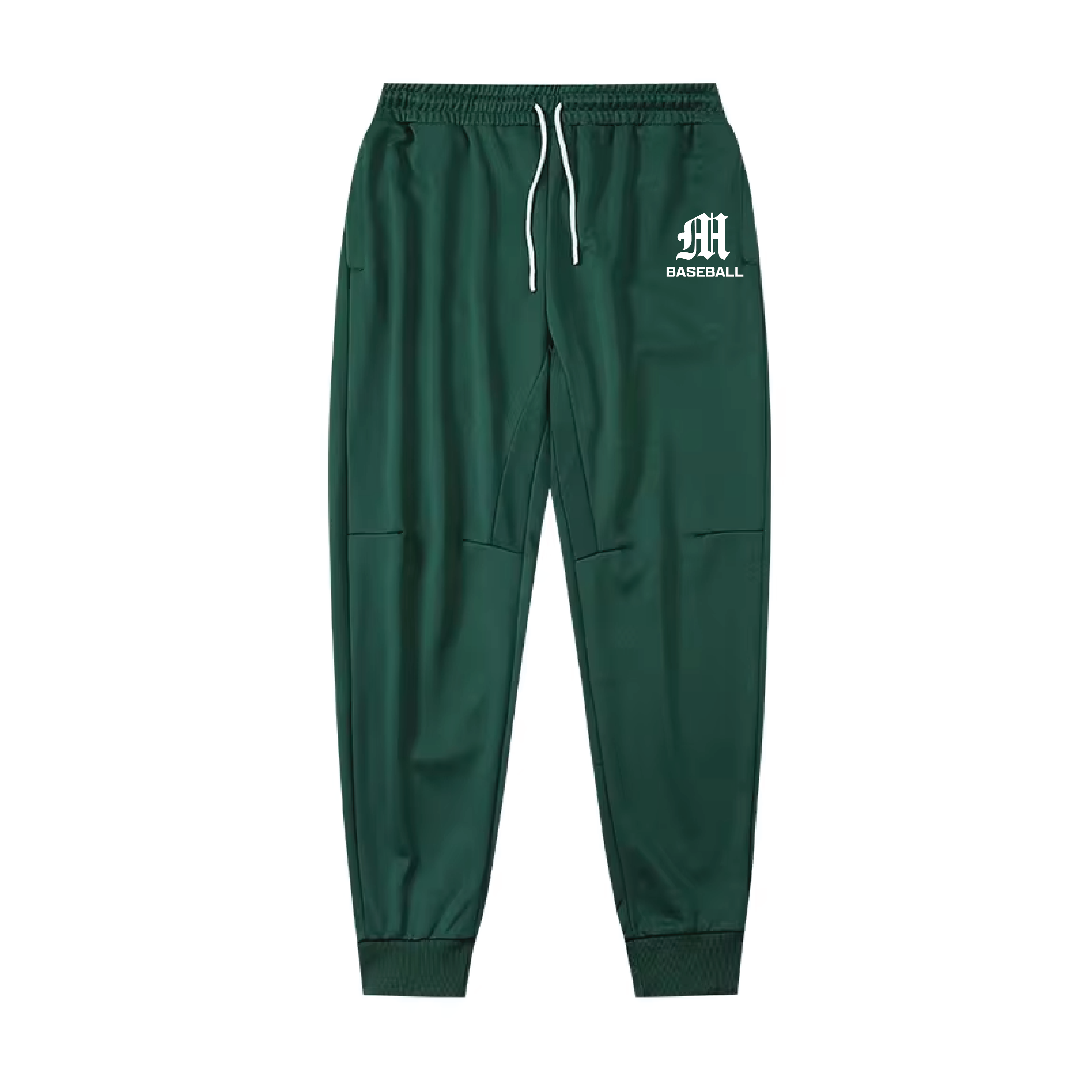 Magnet Baseball Mens Sweatpants - Green