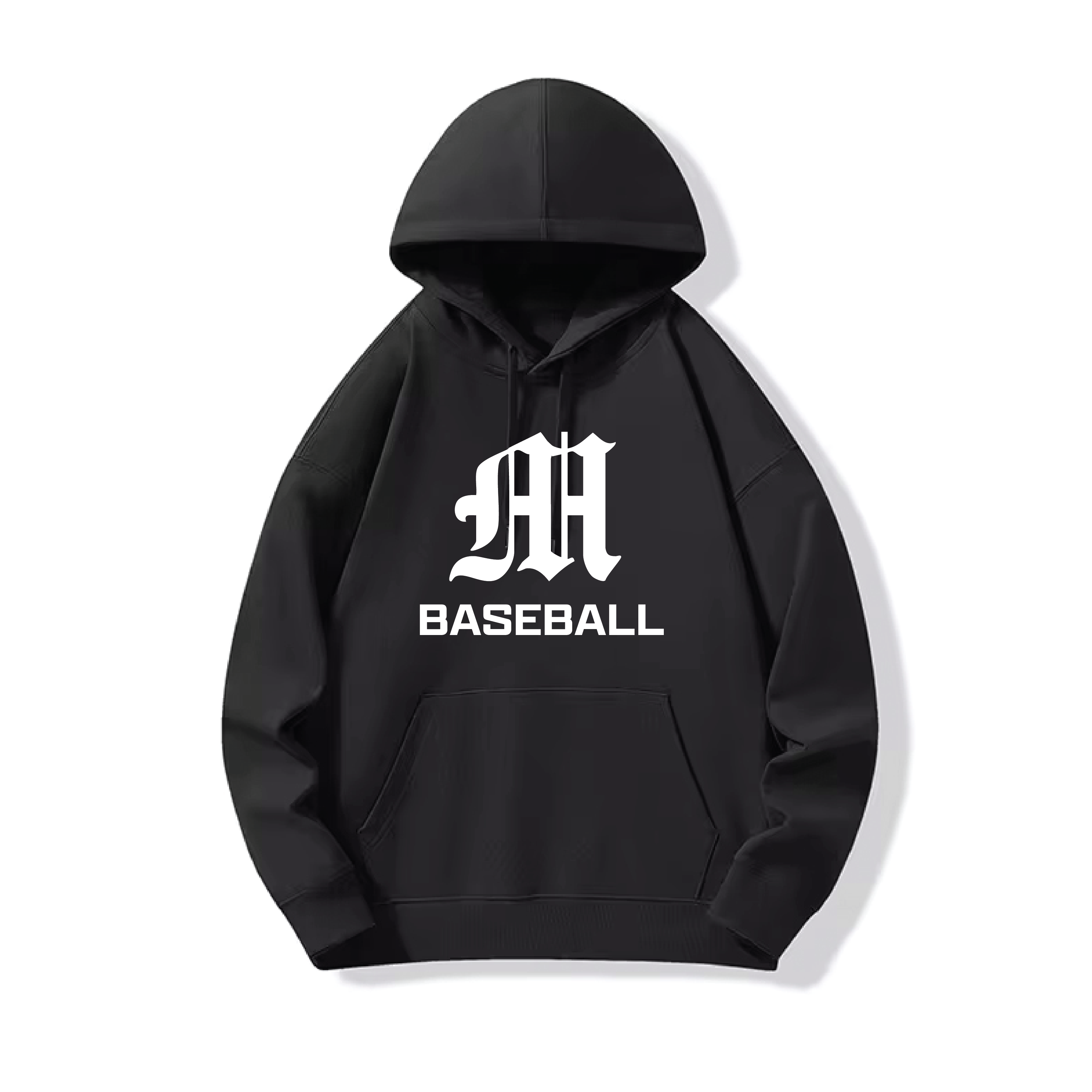 Magnet Baseball Hoodie - Black