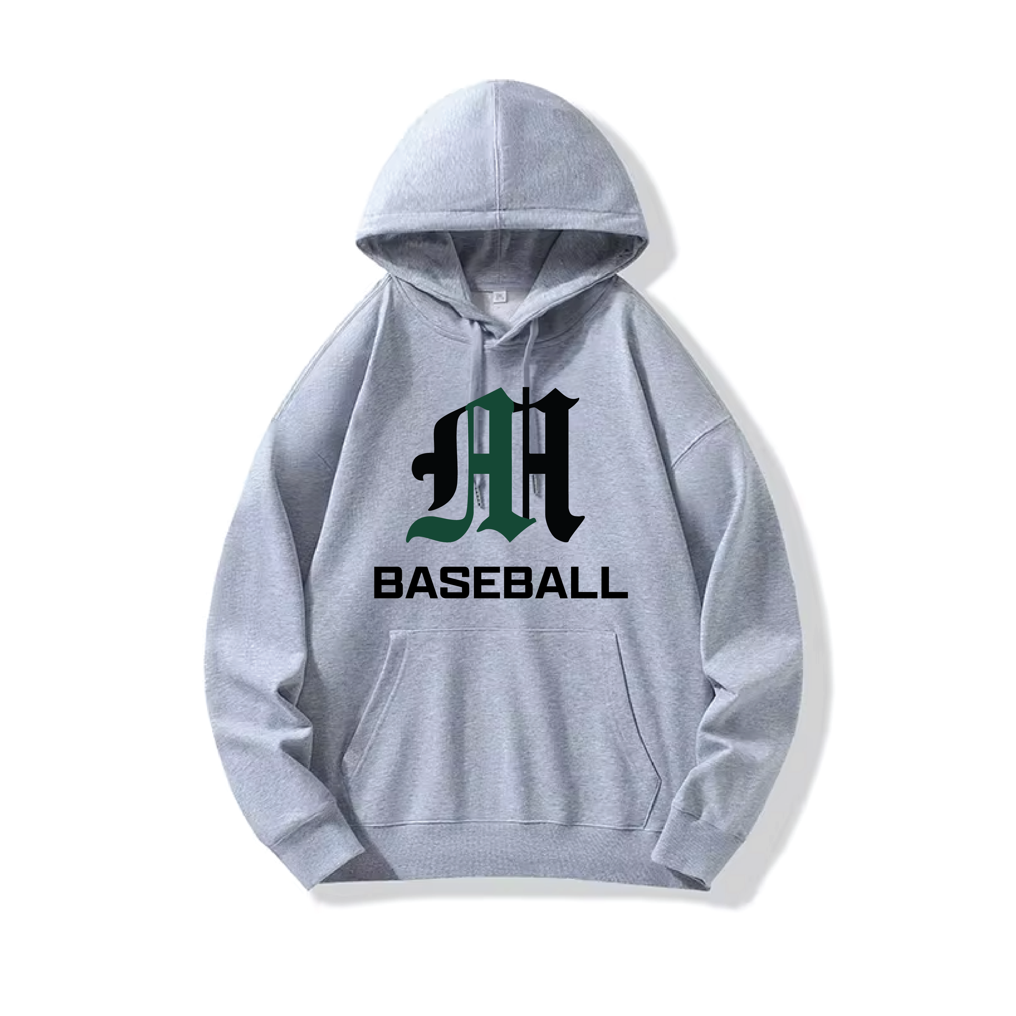 Magnet Baseball Hoodie - Grey