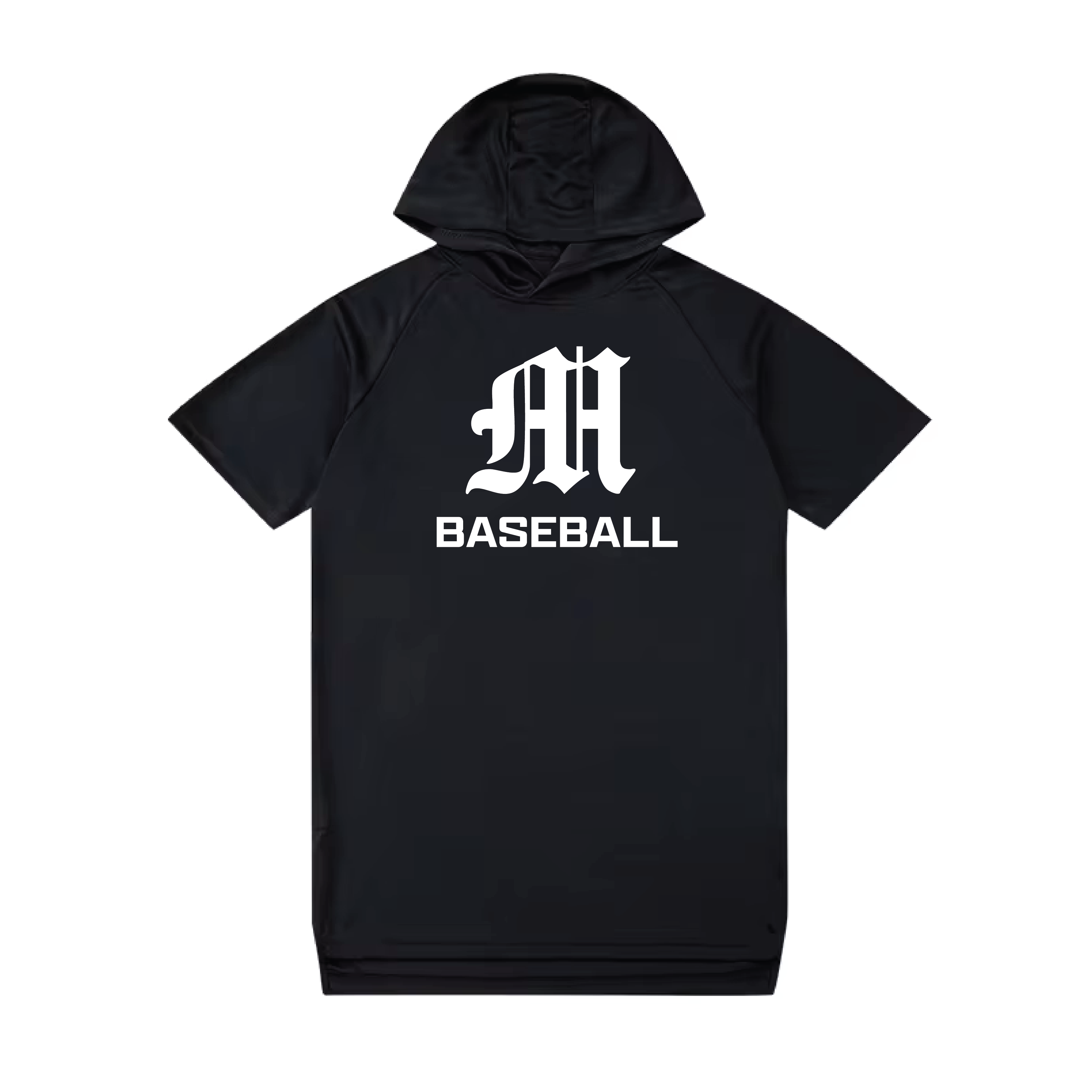 Magnet Baseball Short Sleeve Hoodie