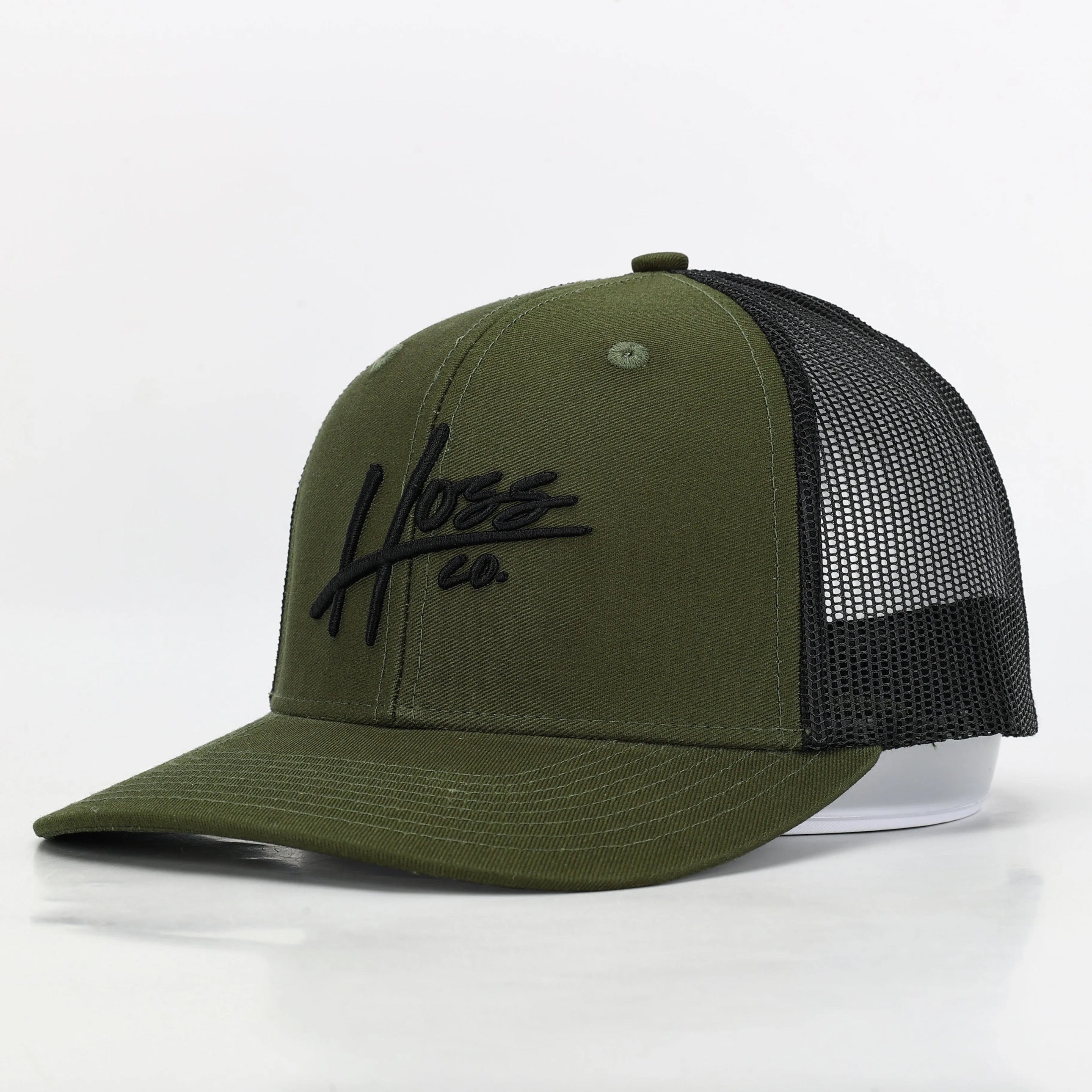 Hoss Dark Green Trucker Hat