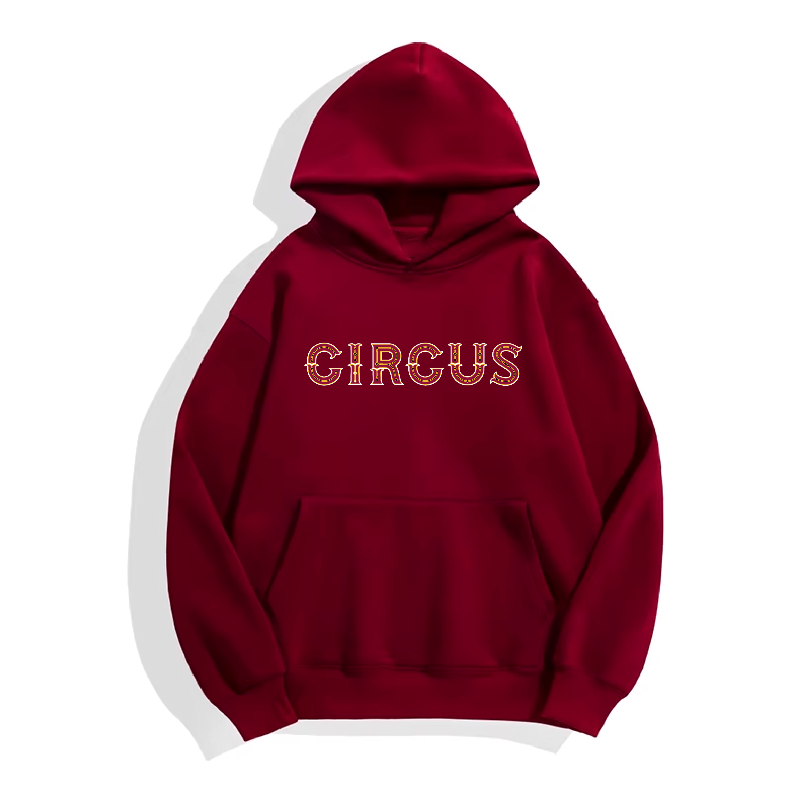 Circus Softball Hoodie - Maroon