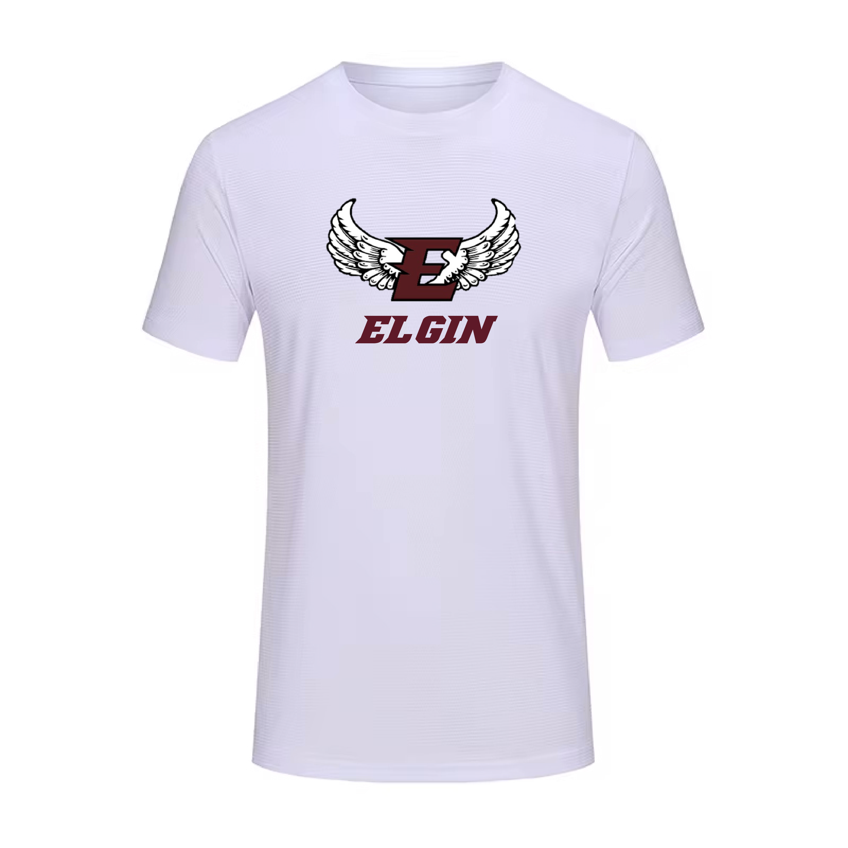 Elgin Track & Field Performance Shirt - White