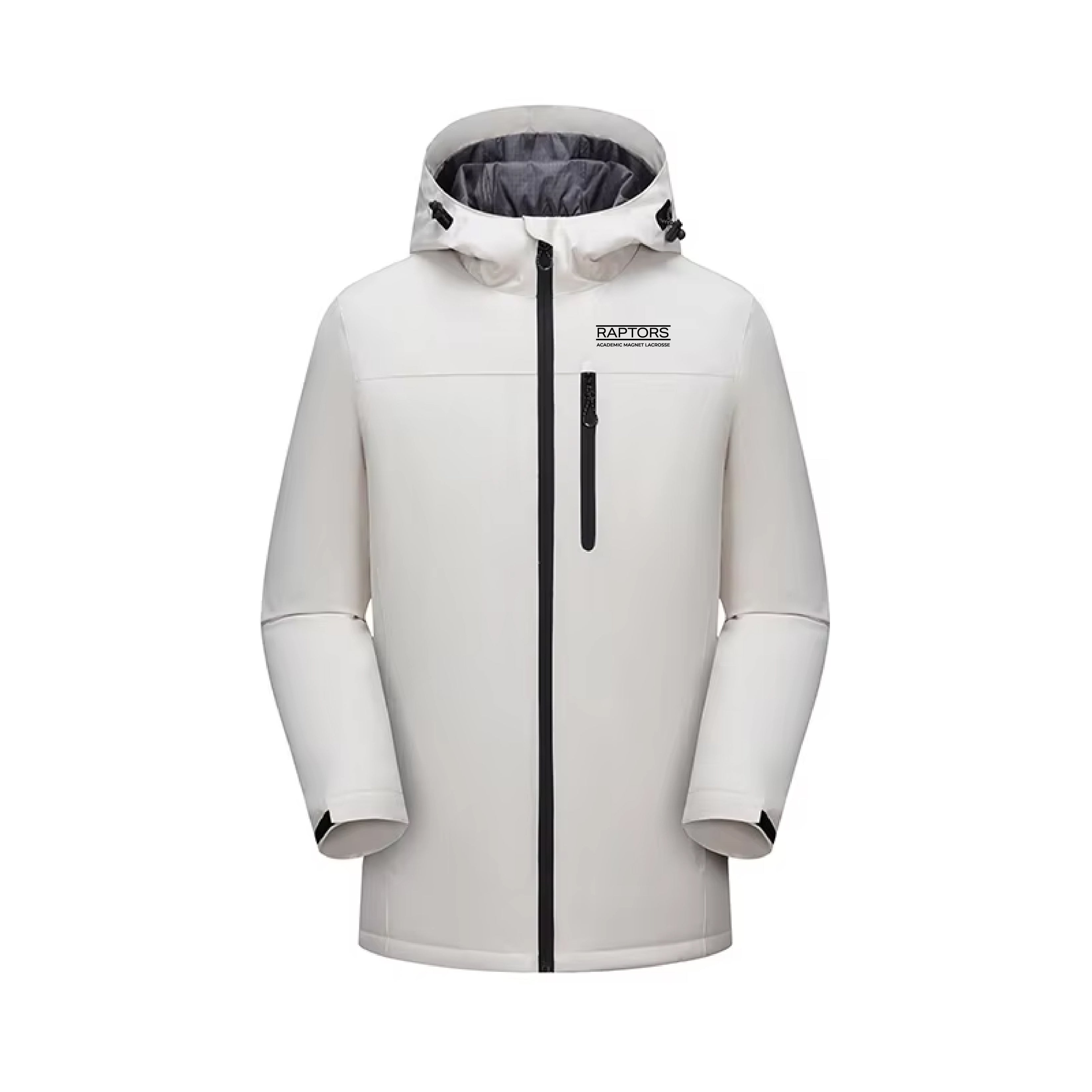 Girls Magnet Lacrosse Womens Winter Jacket - Cream