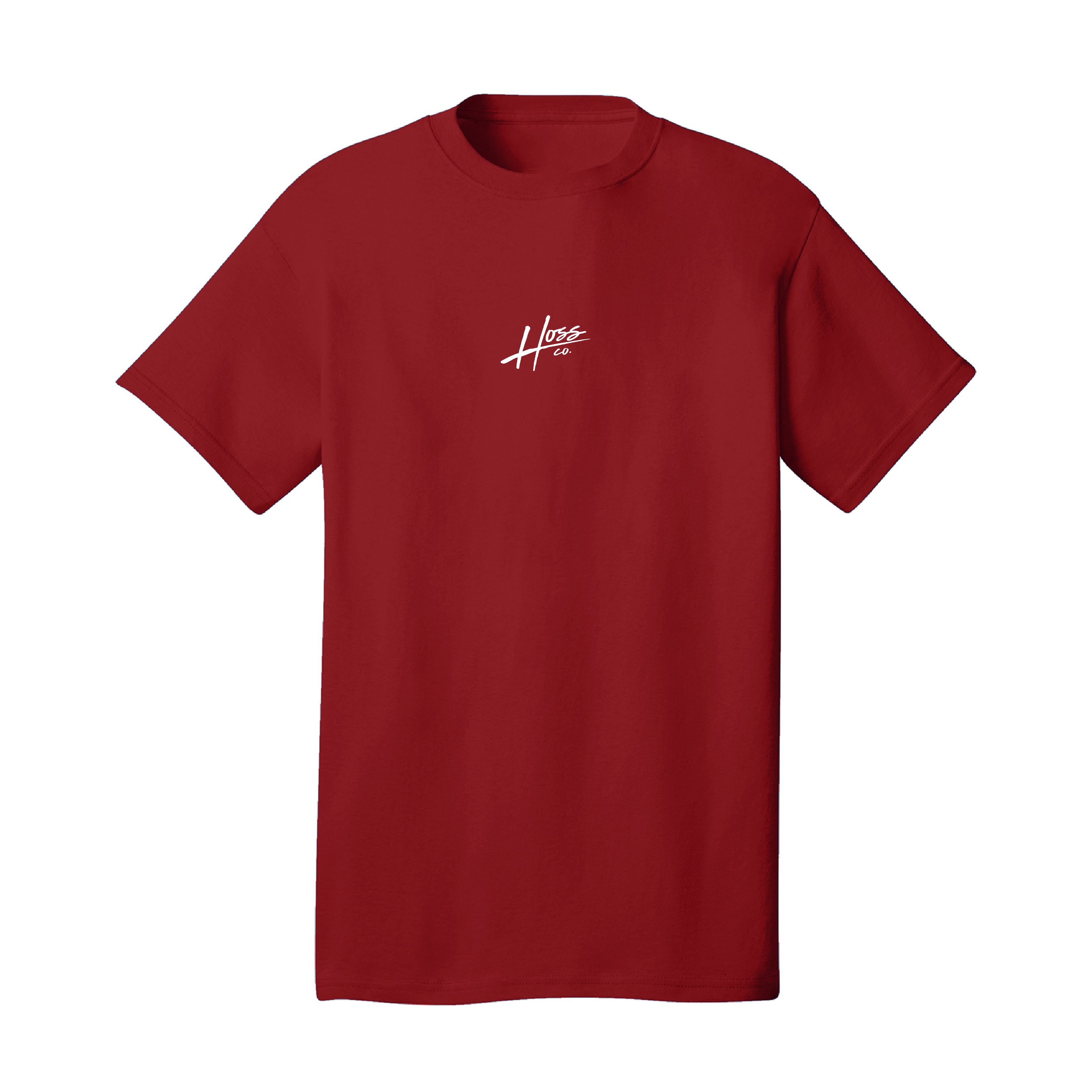 Hoss Red Heavyweight Tee