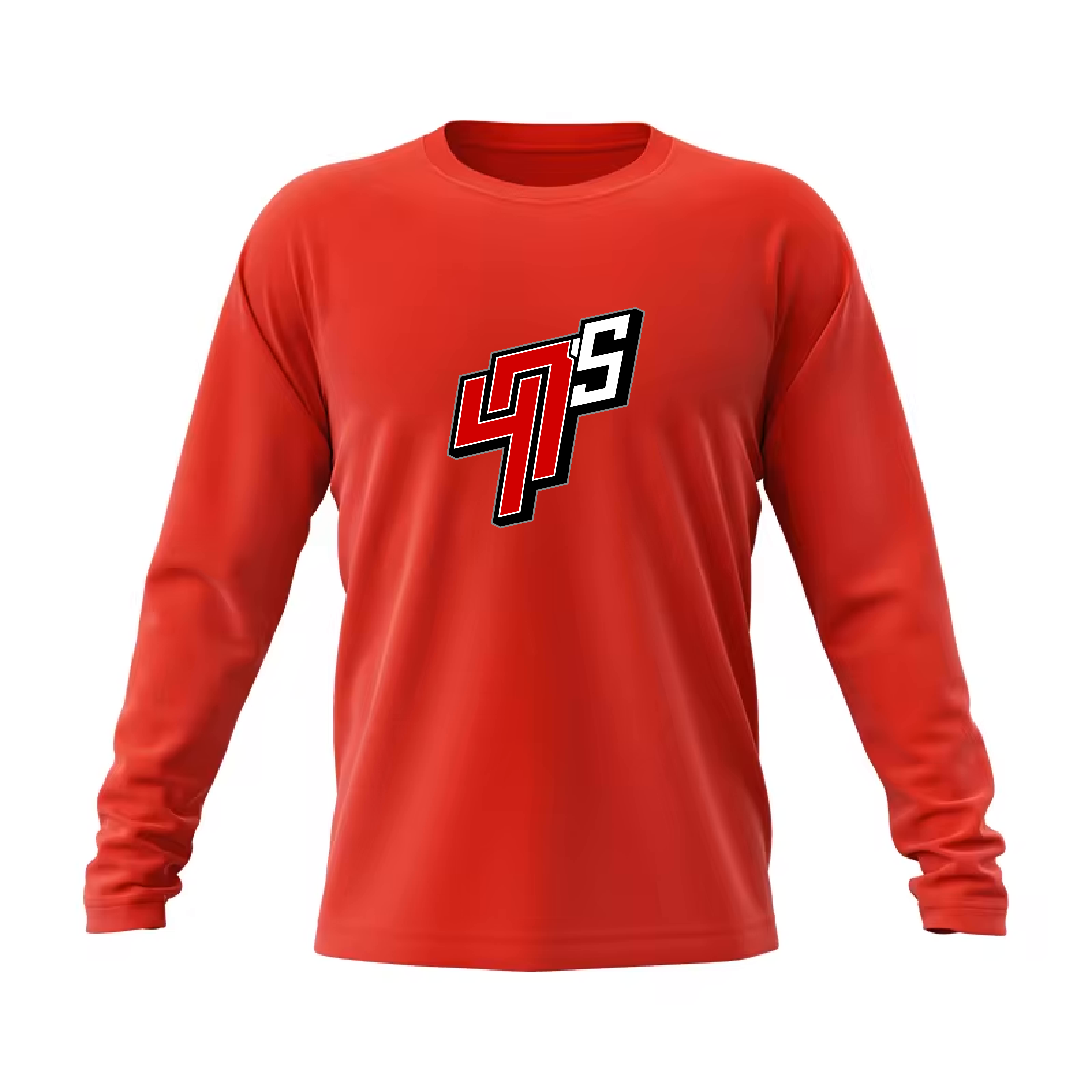 Huntley Havoc Long Sleeve Performance Shirt Red