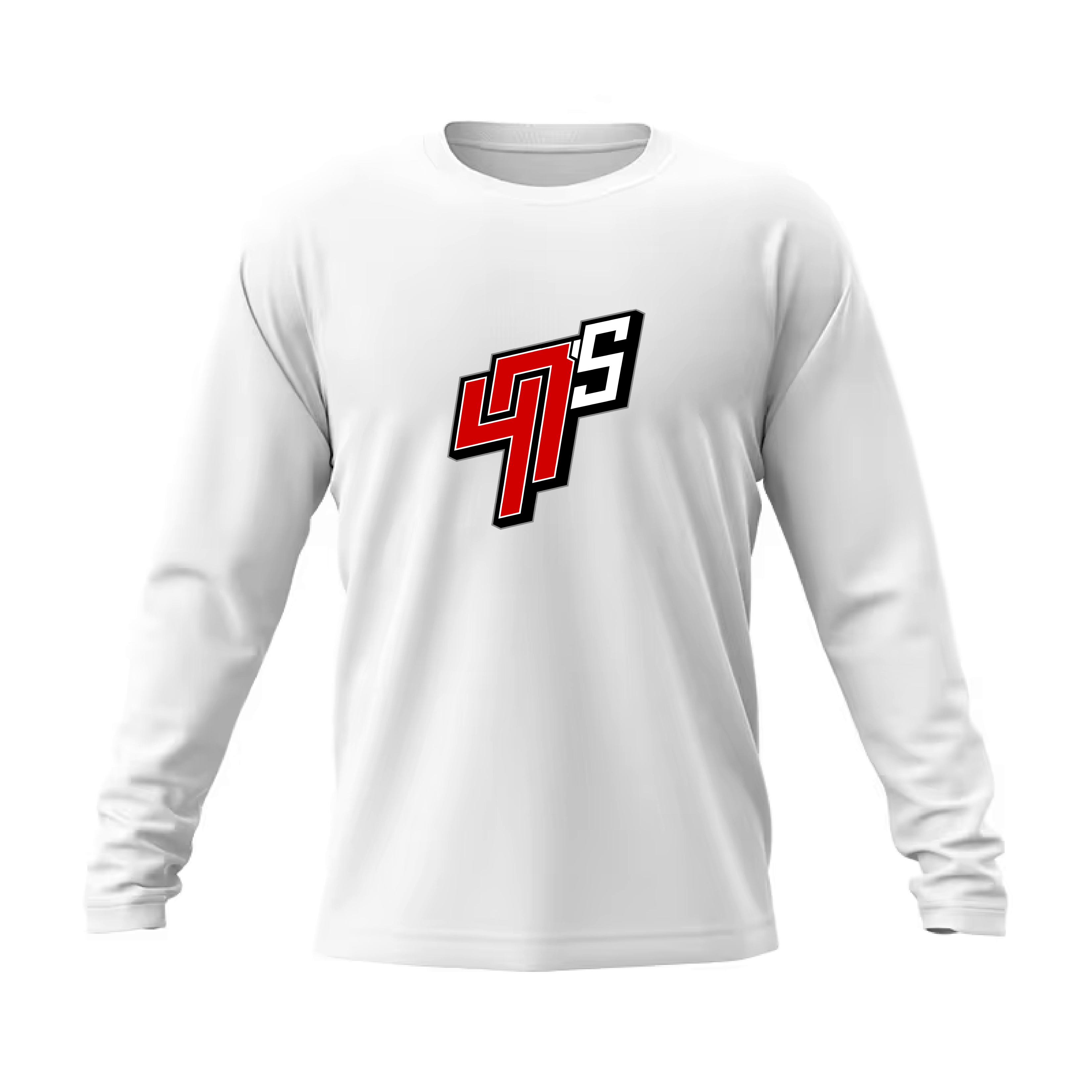 Huntley 47's Long Sleeve Performance Shirt White