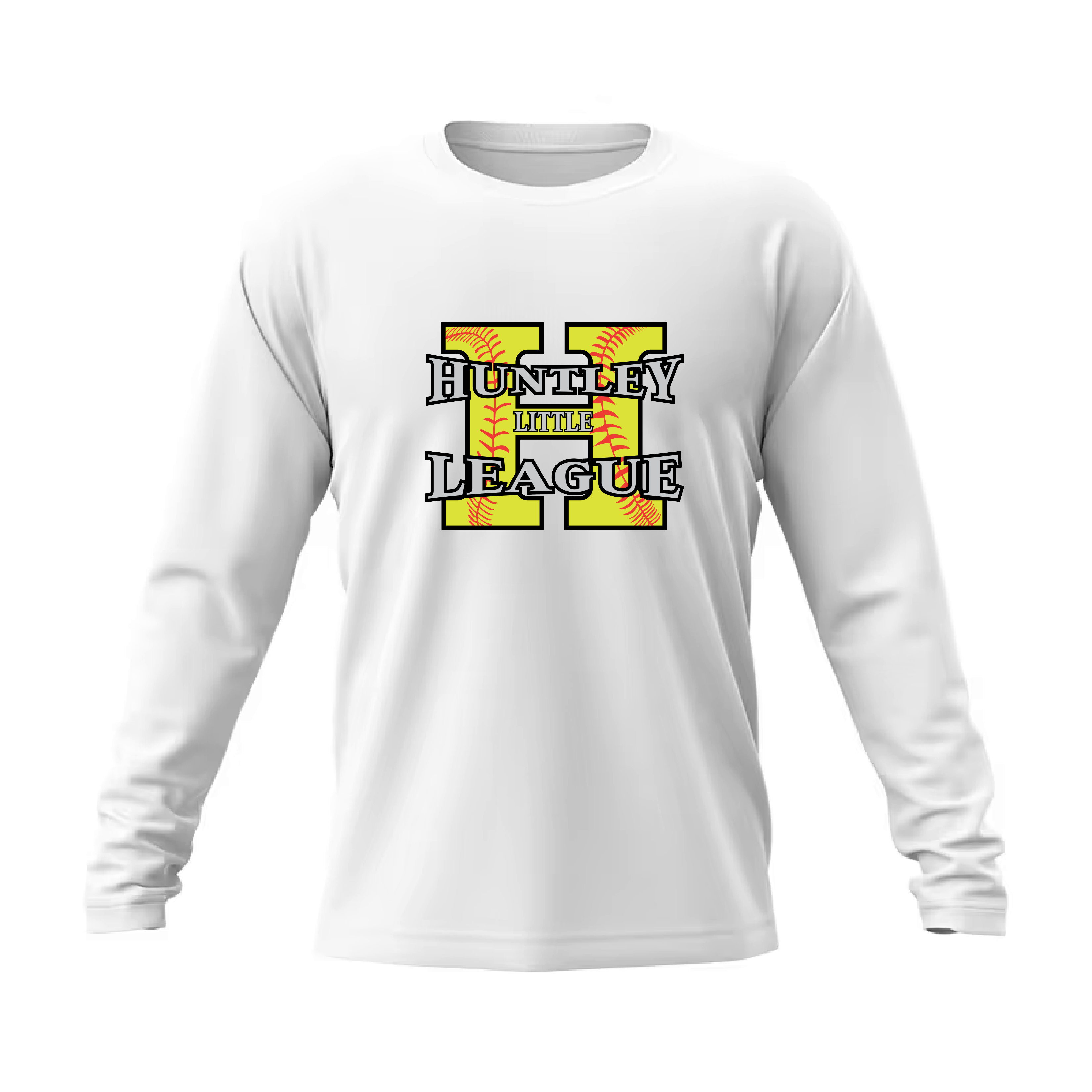 Huntley 47's Long Sleeve Performance Shirt White