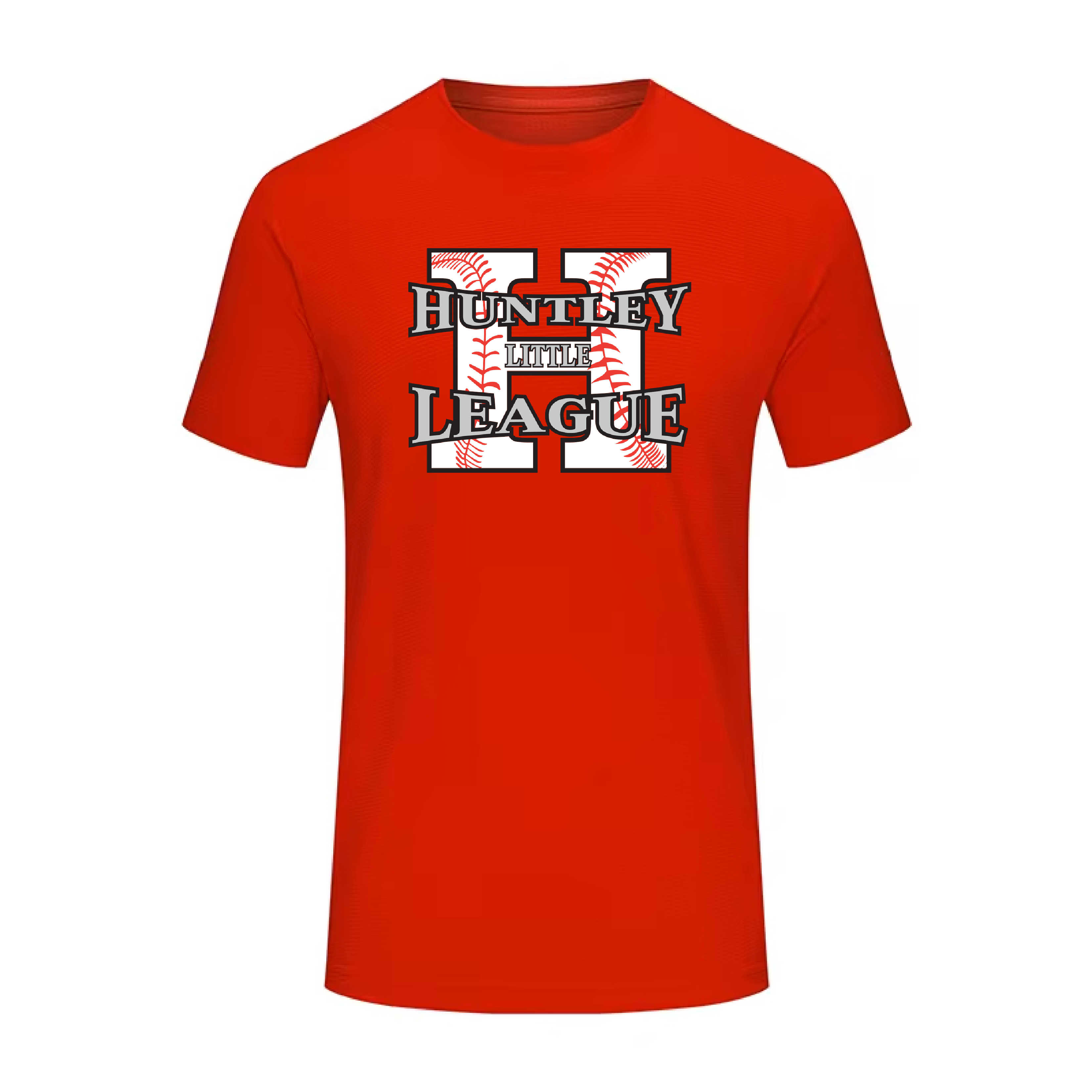 Huntley White H Performance Shirt Red