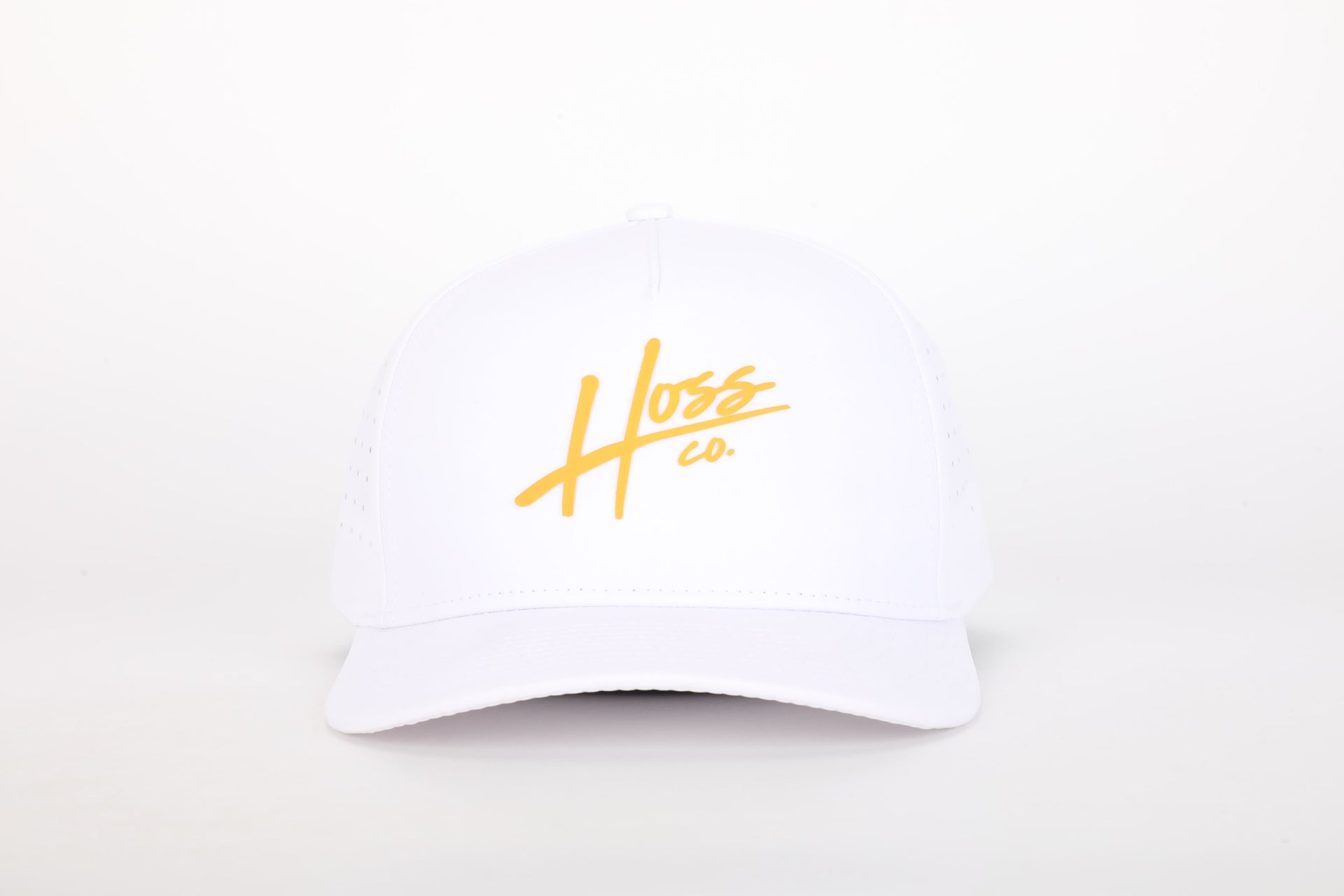 Hoss White Athletic Hat