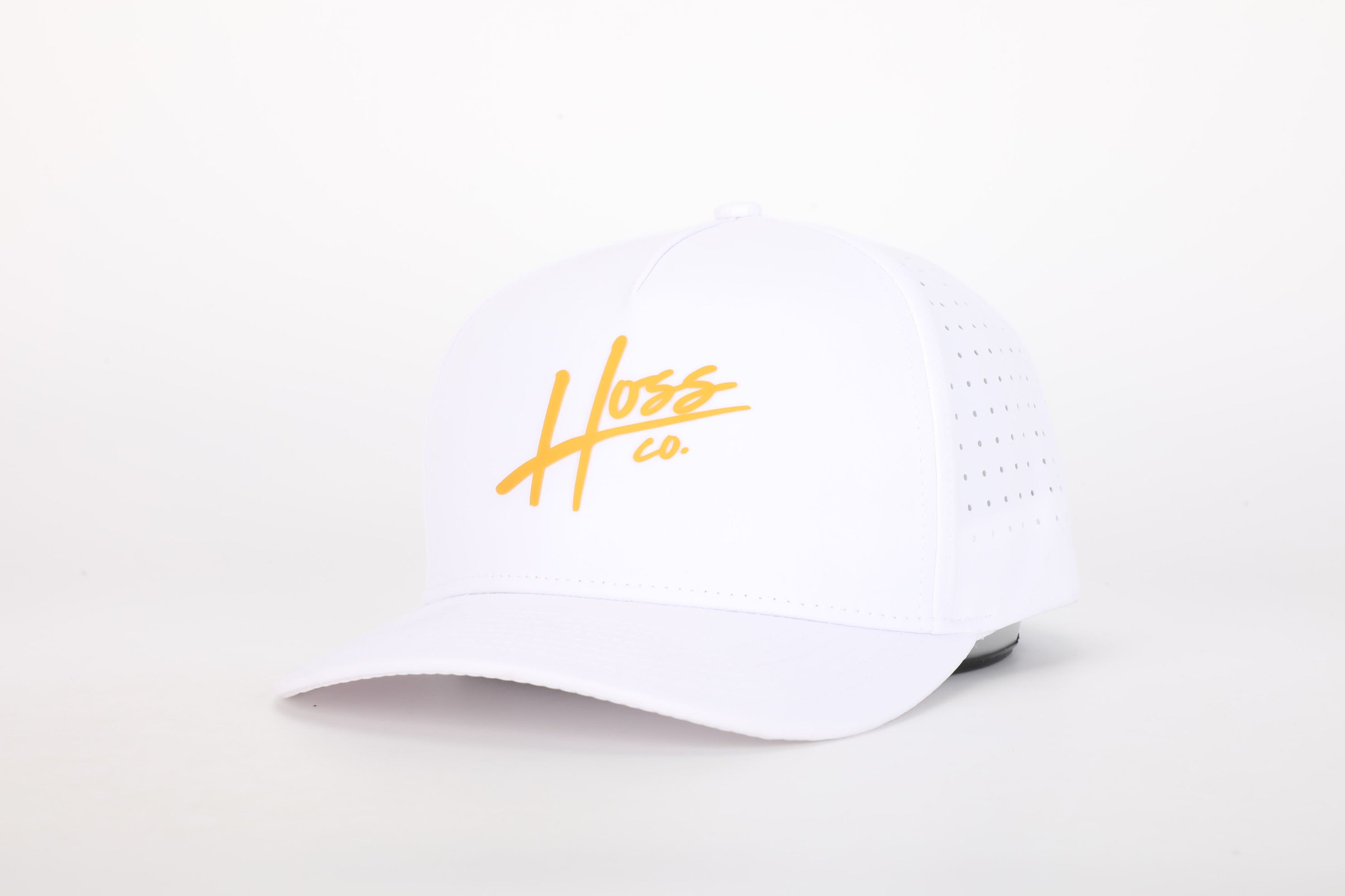Hoss White Athletic Hat