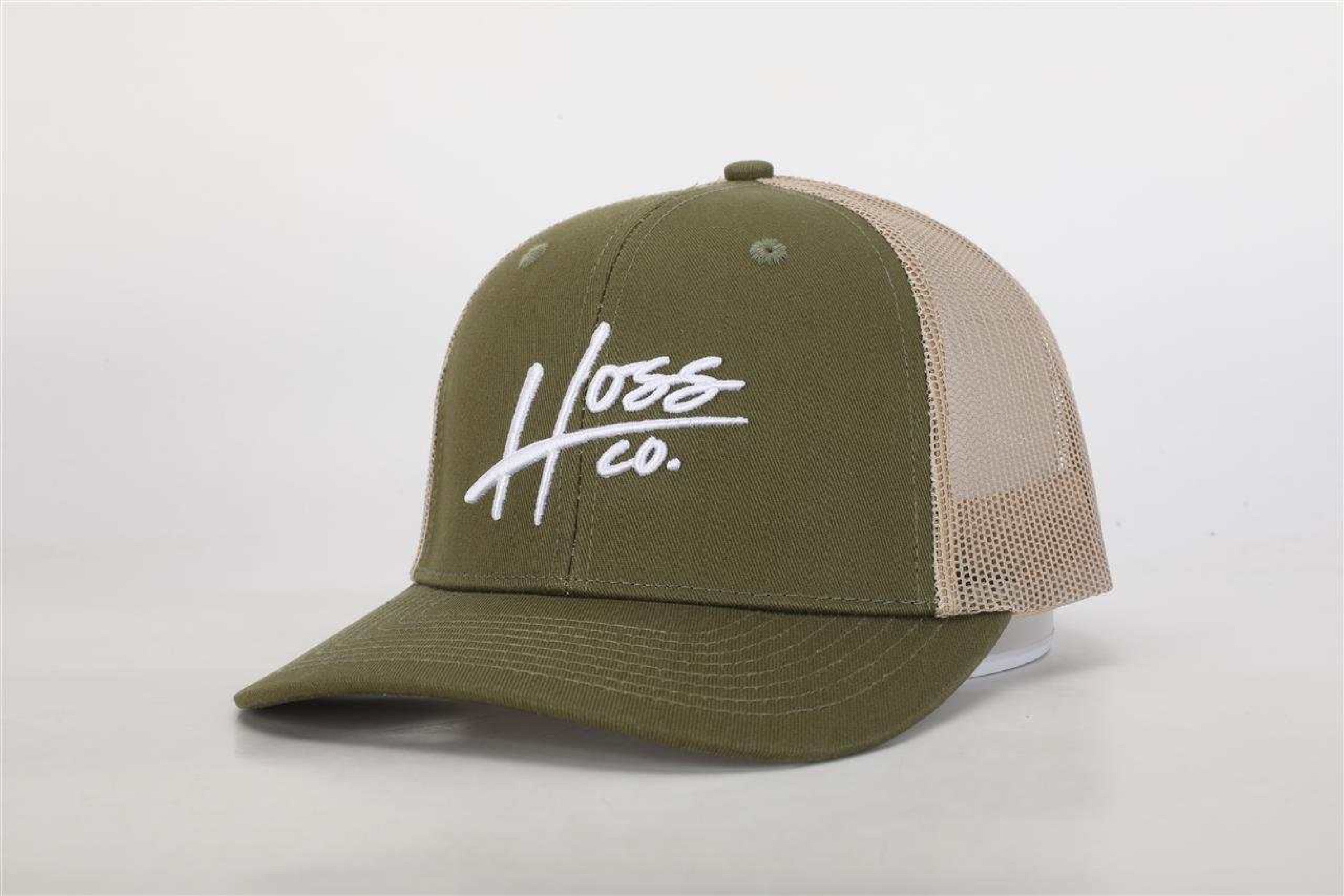 Hoss Green/Khaki Trucker Hat