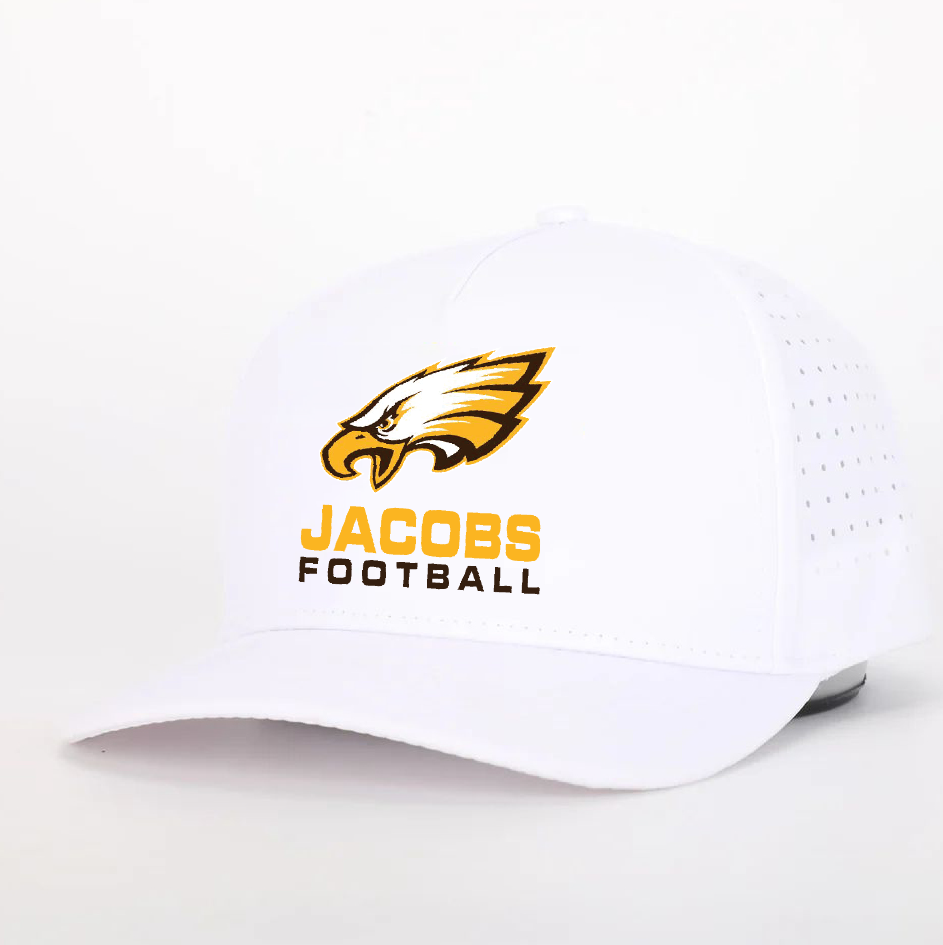 Jacobs Football Hat White