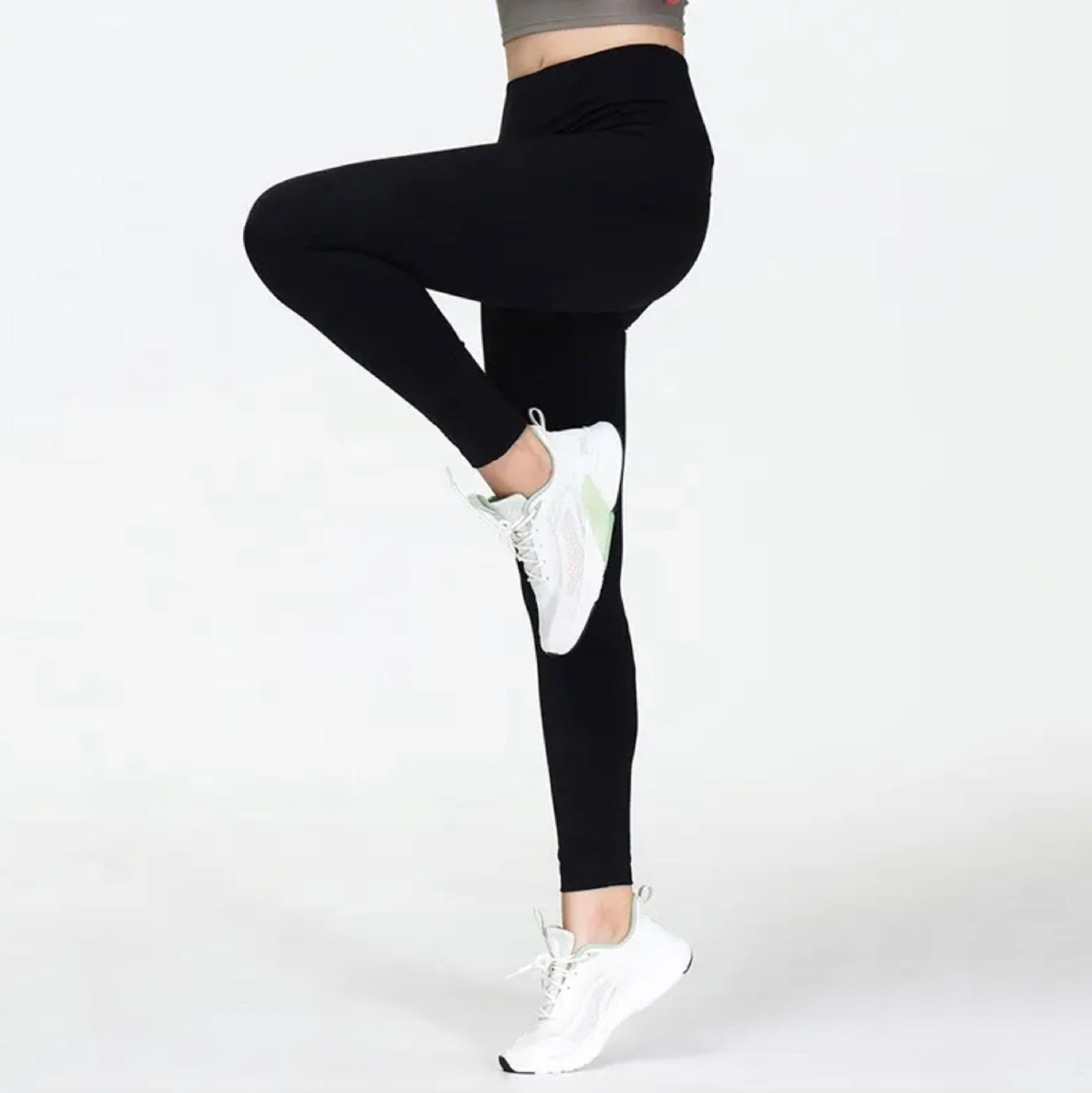Heavy Weight Athletic Leggings - With Pocket