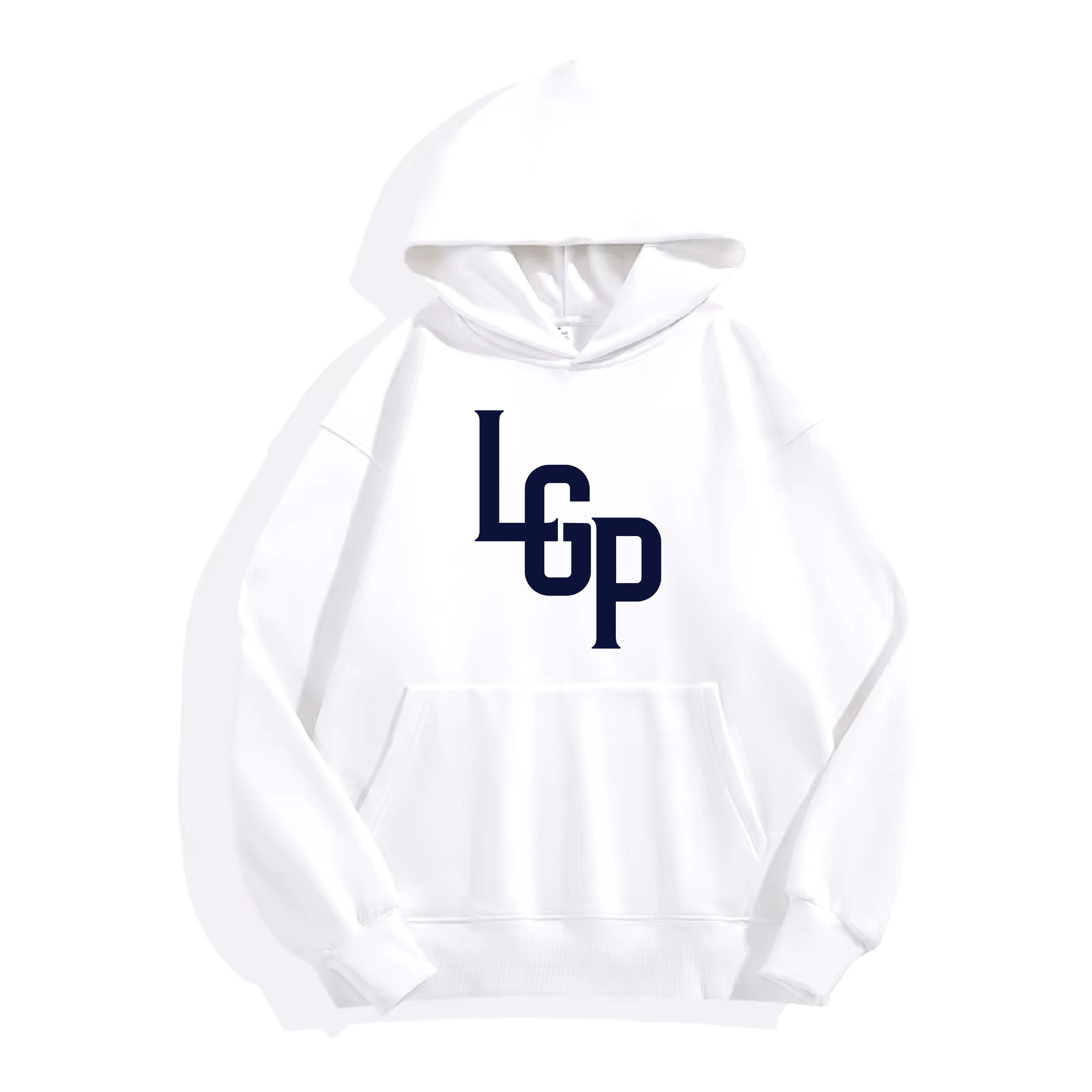 La Grange Little League LGP Youth Hoodie - White