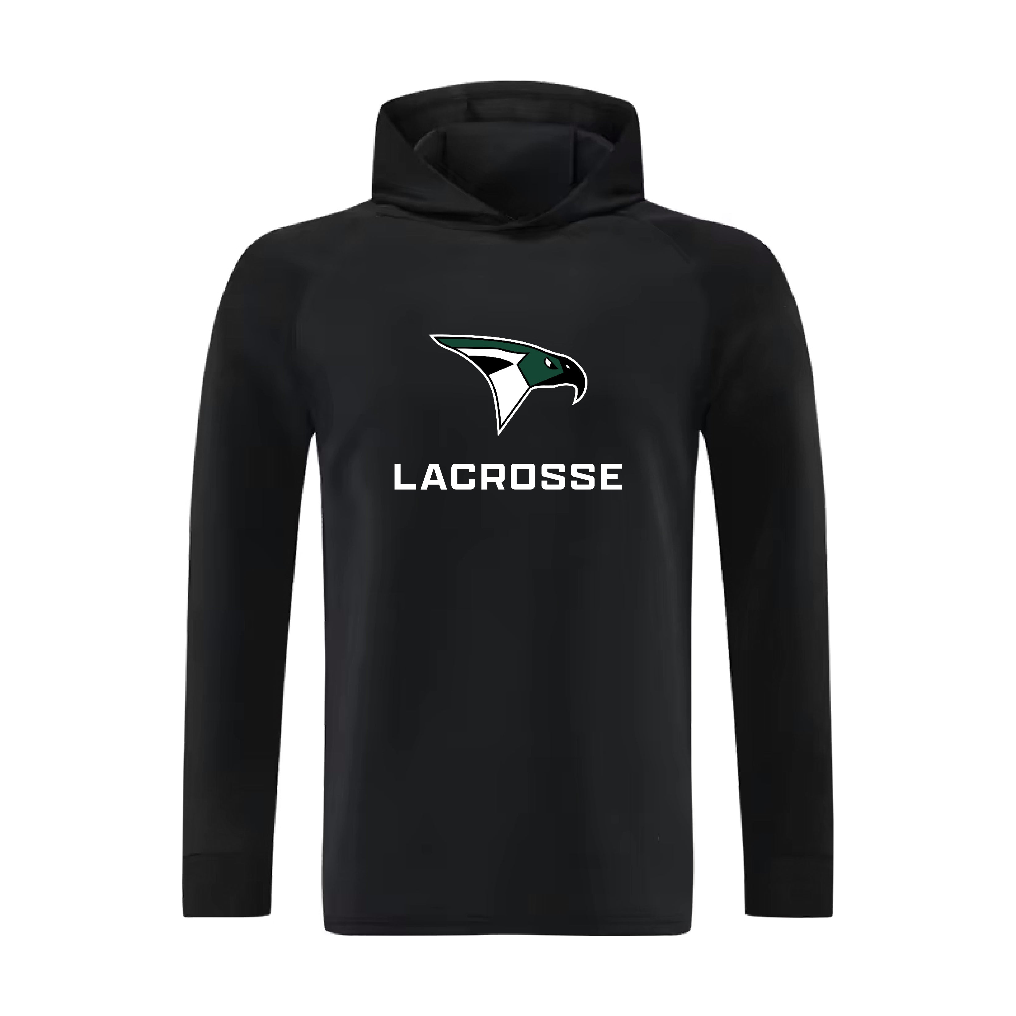 Magnet Lacrosse Long Sleeve Hoodie - Black