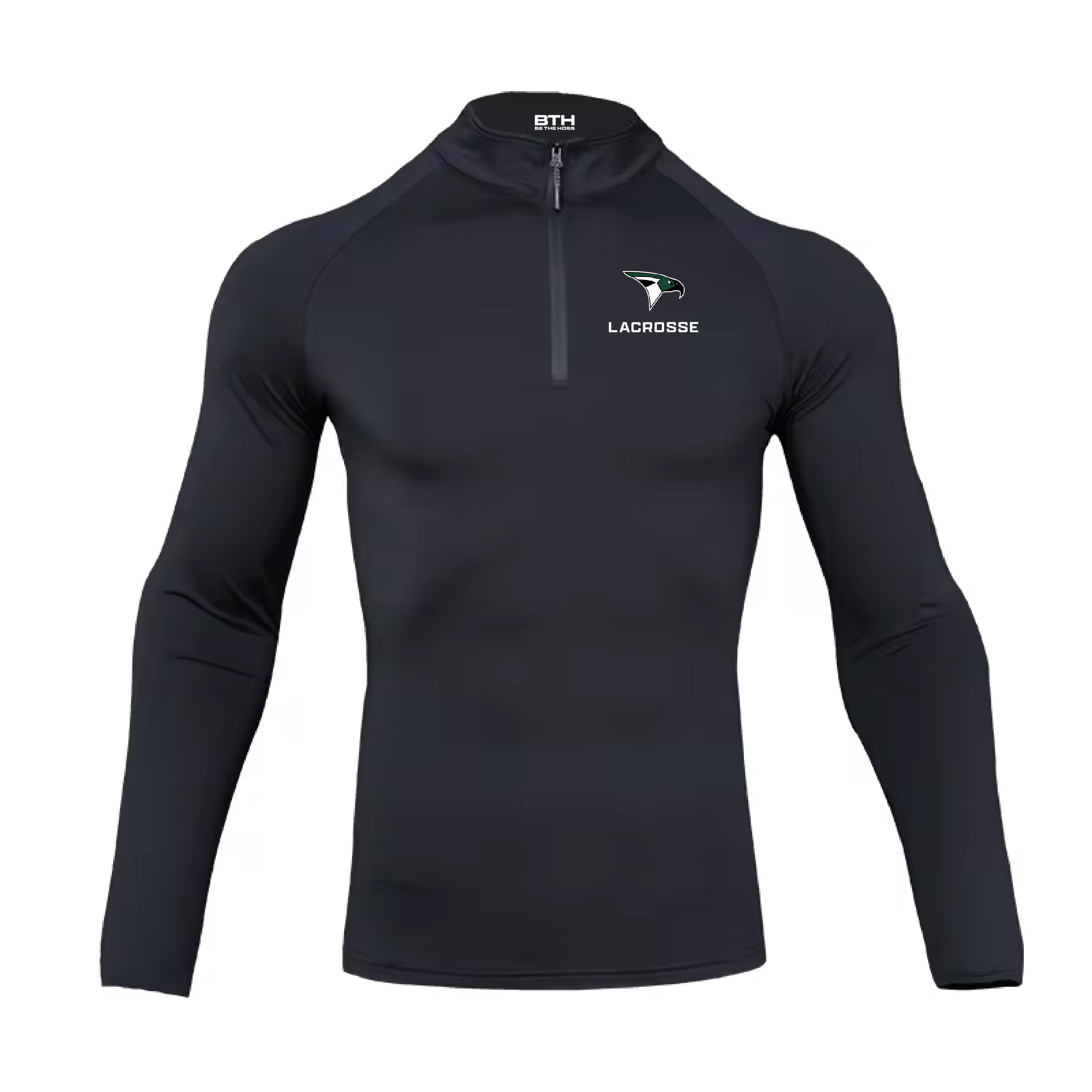 Magnet Lacrosse Quarter Zip Pullover - Black