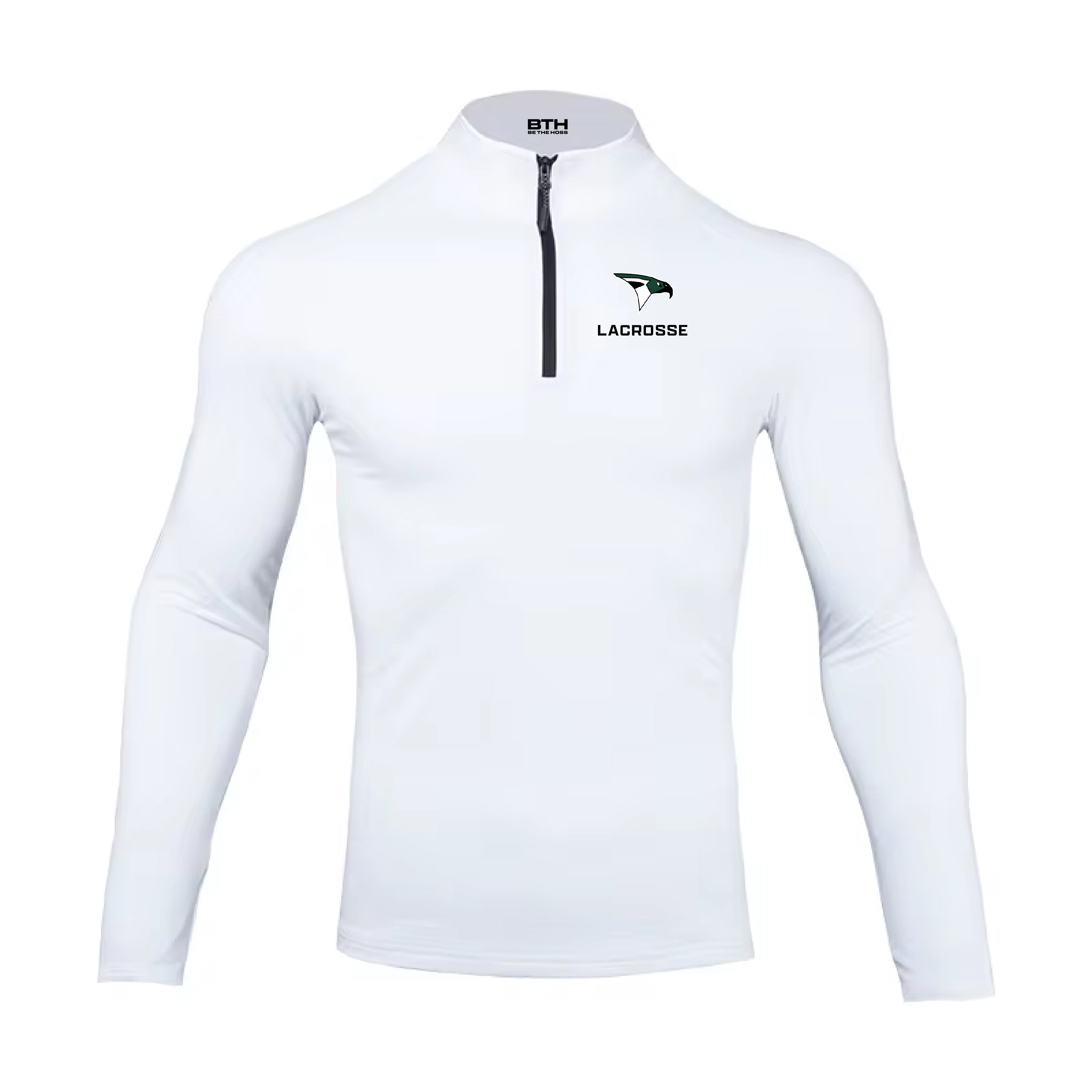 Magnet Lacrosse Quarter Zip Pullover - White