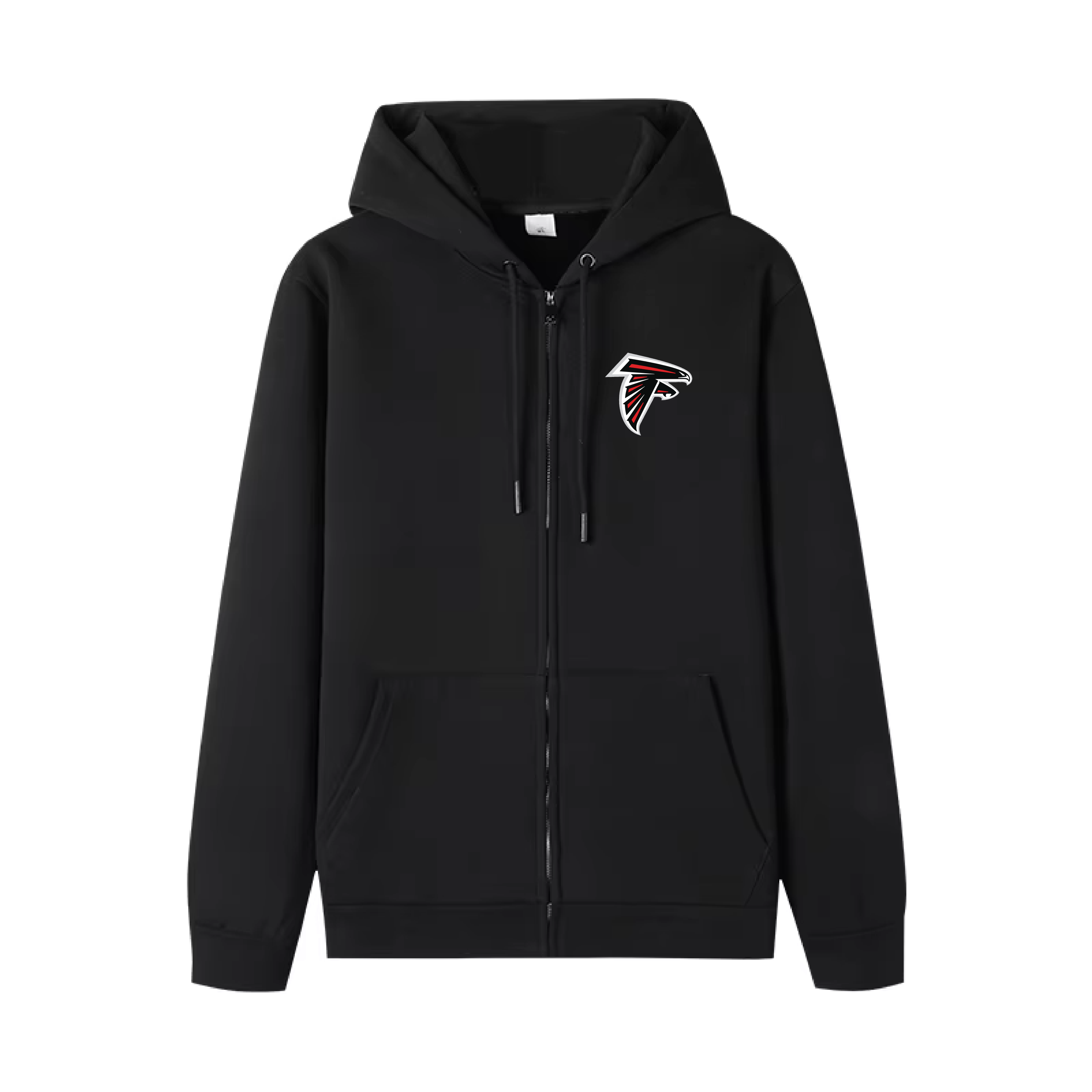 Oriole Park Youth Zip Up Hoodie - Black