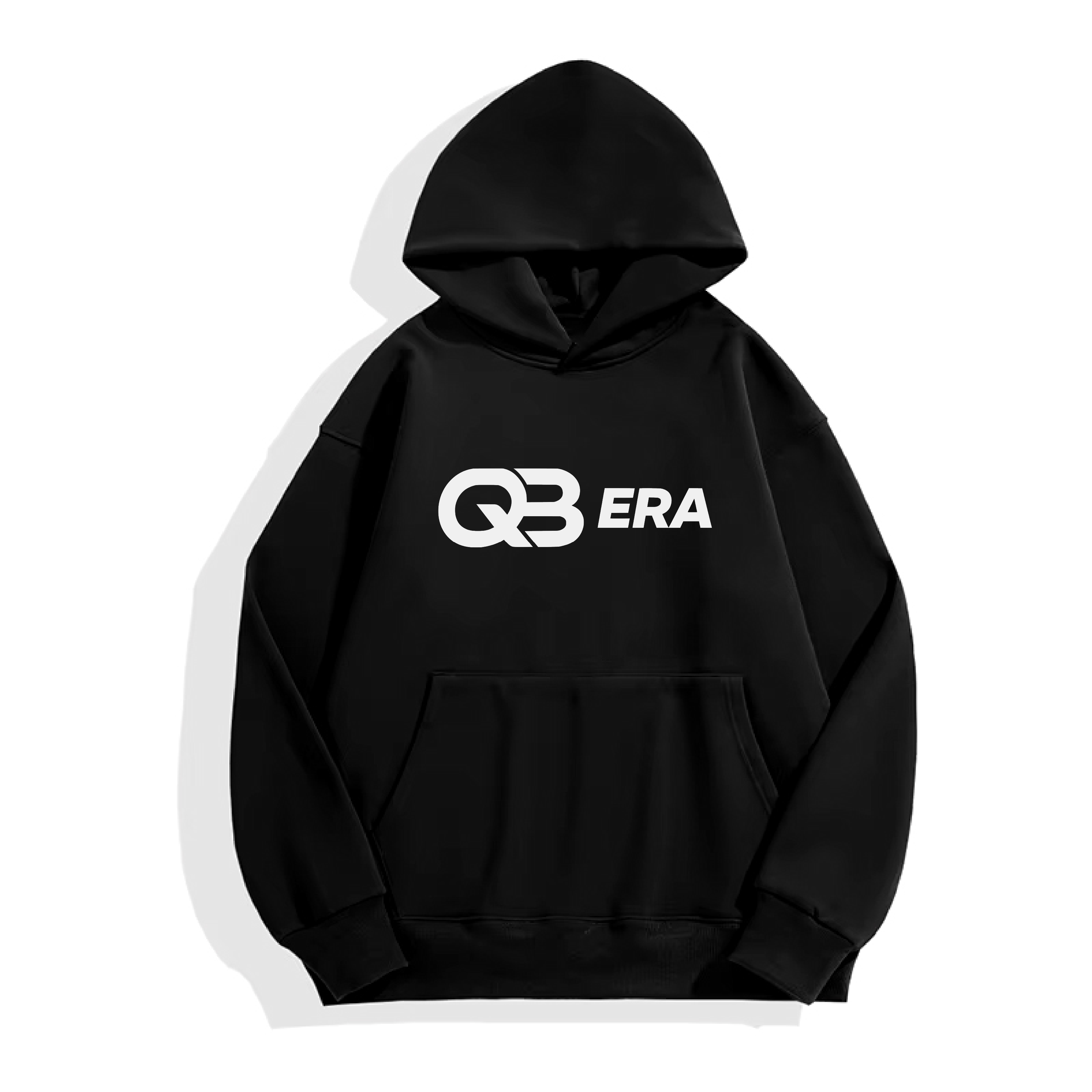 QB Era Oversized Hoodie Black