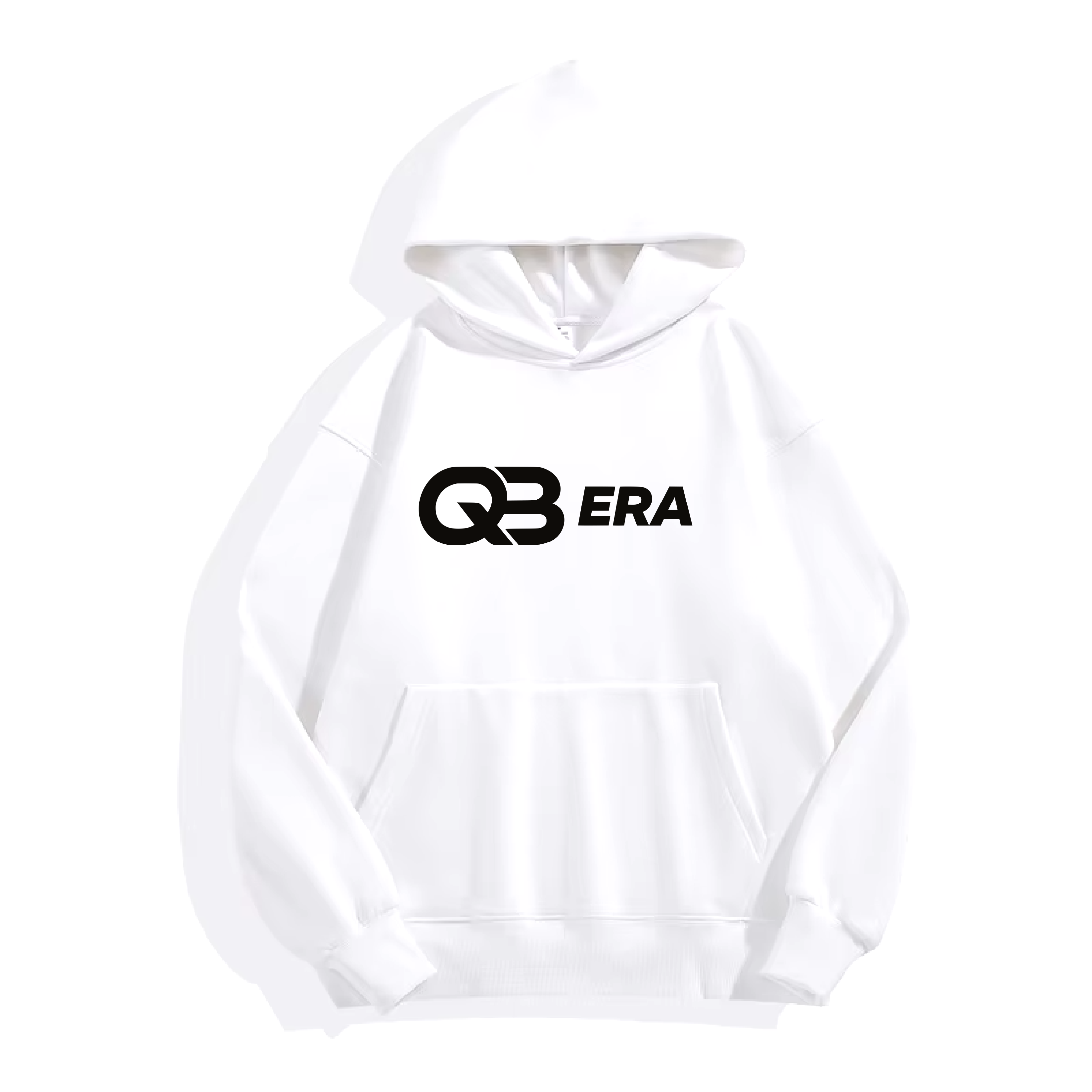 QB Era Oversized Hoodie White