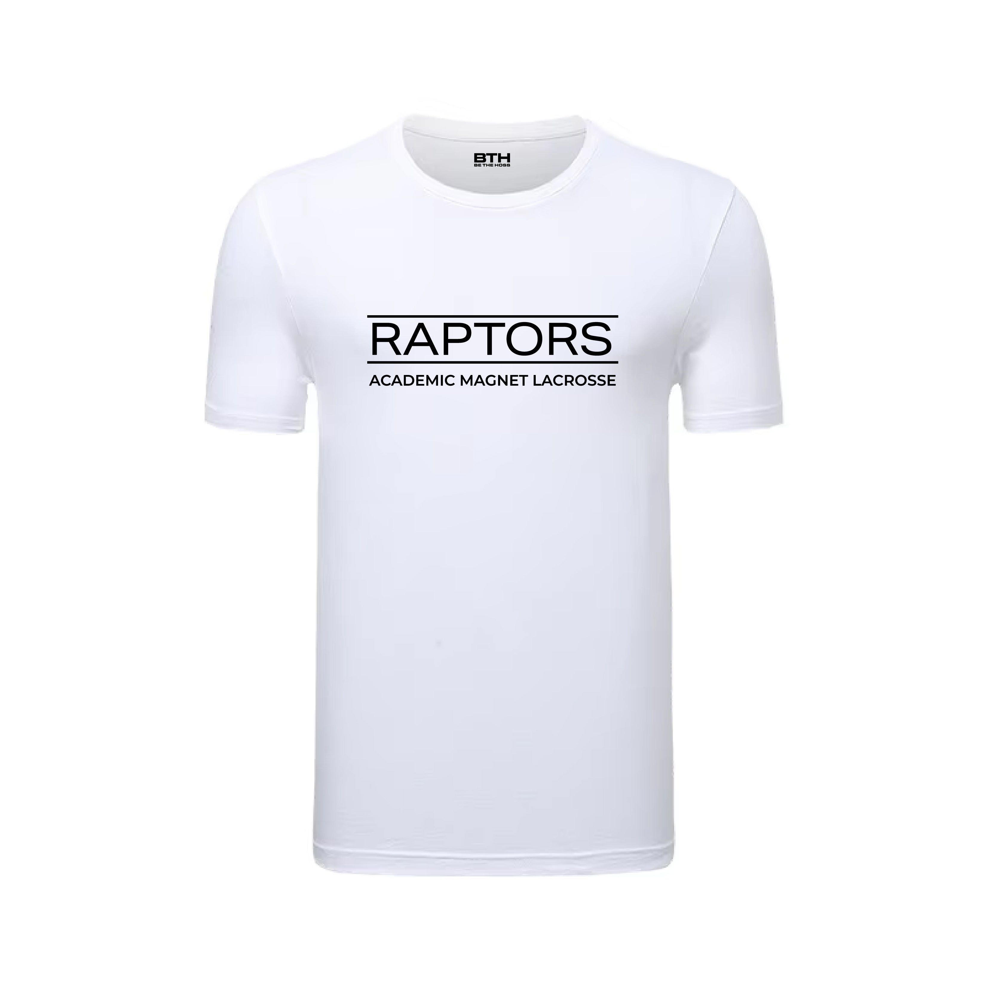 Raptors Lacrosse Cotton Shirt - White