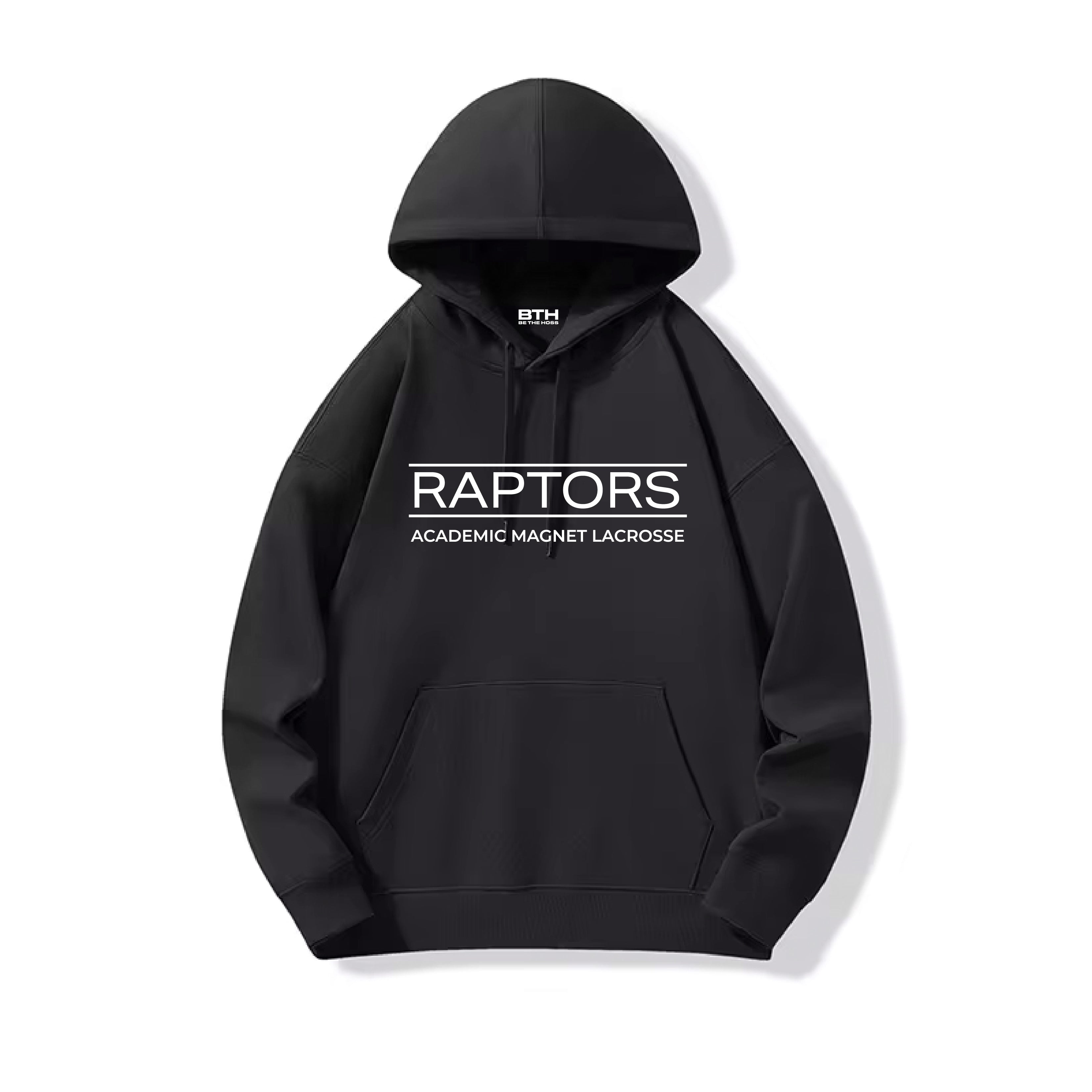 Raptors Lacrosse Hoodie - Black