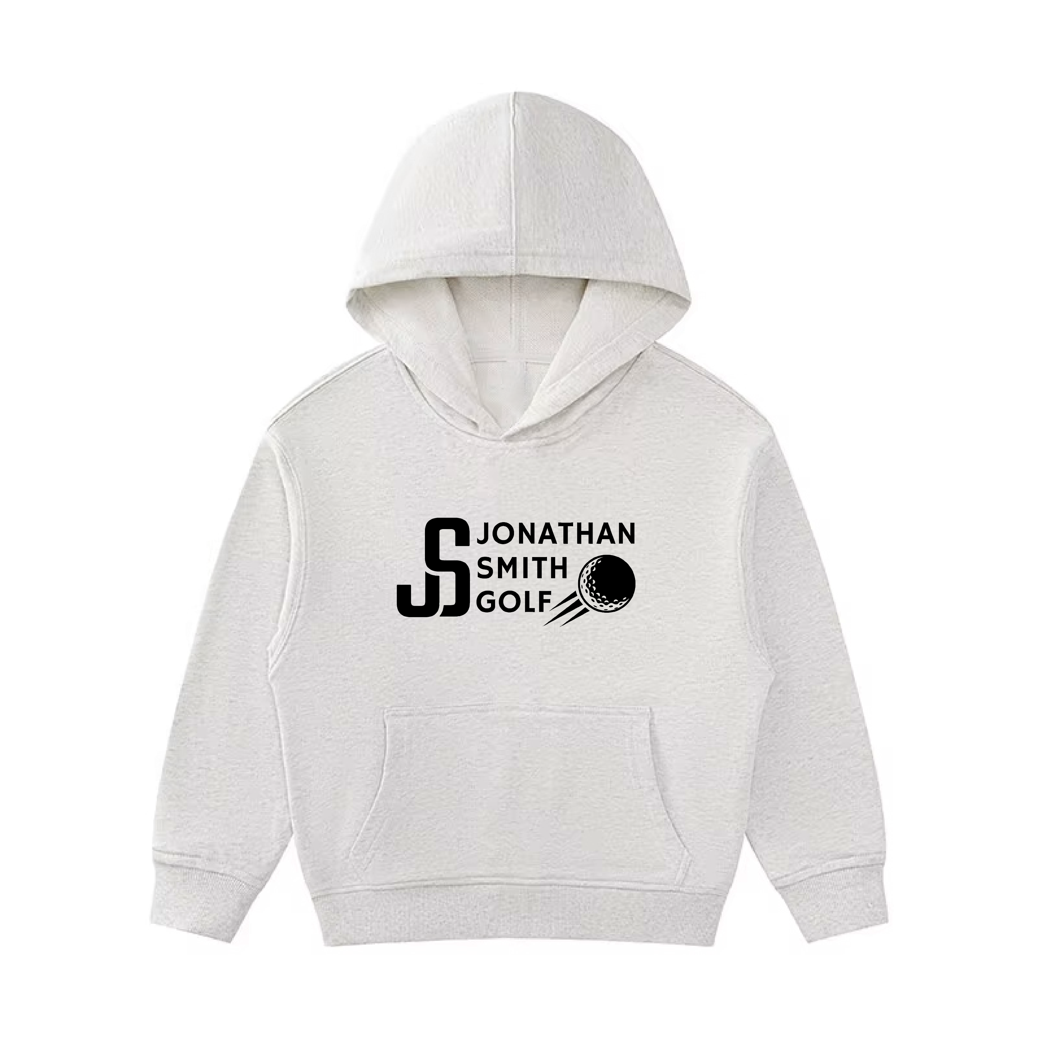 Jonathan Smith Youth Hooded Sweatshirt - Grey