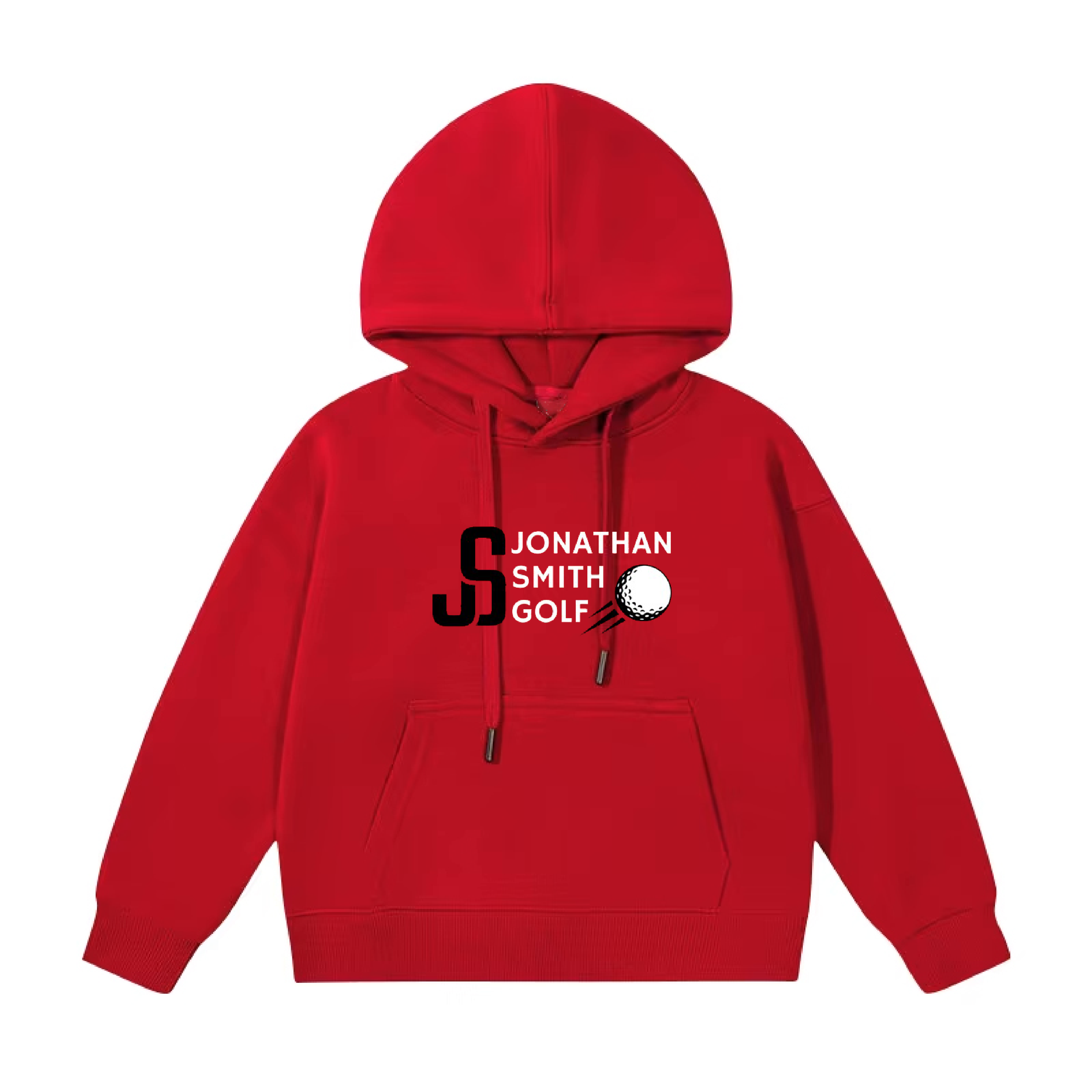 Jonathan Smith Youth Hooded Sweatshirt - Red