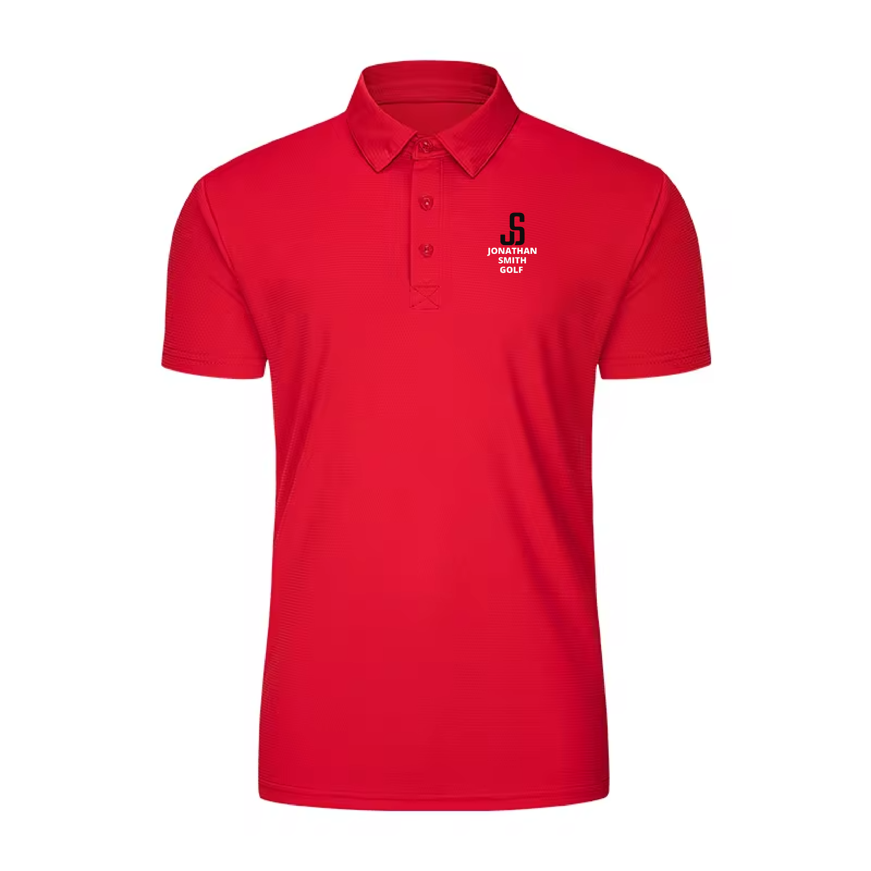 Jonathan Smith Golf Polo - Red