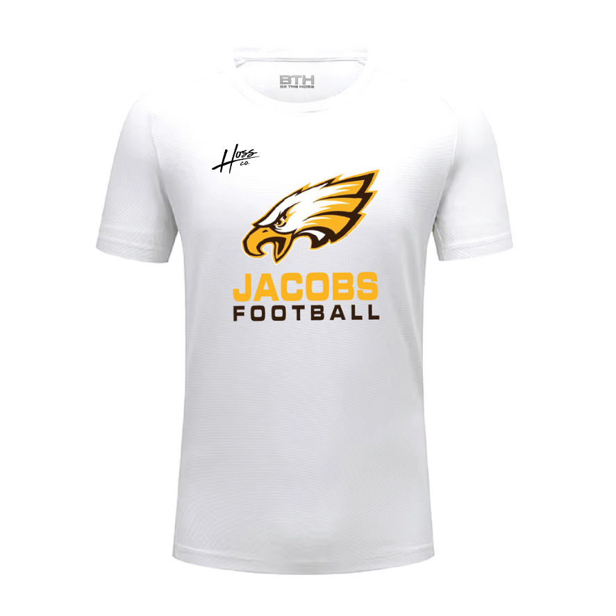 BTH Jacobs Football Performance Shirt - White