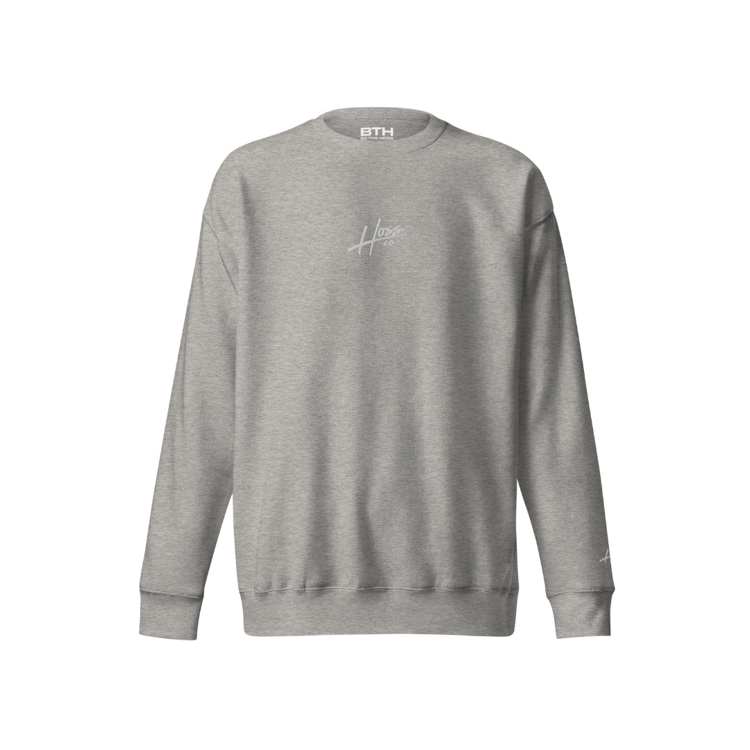 Hoss Grey Unisex Crewneck
