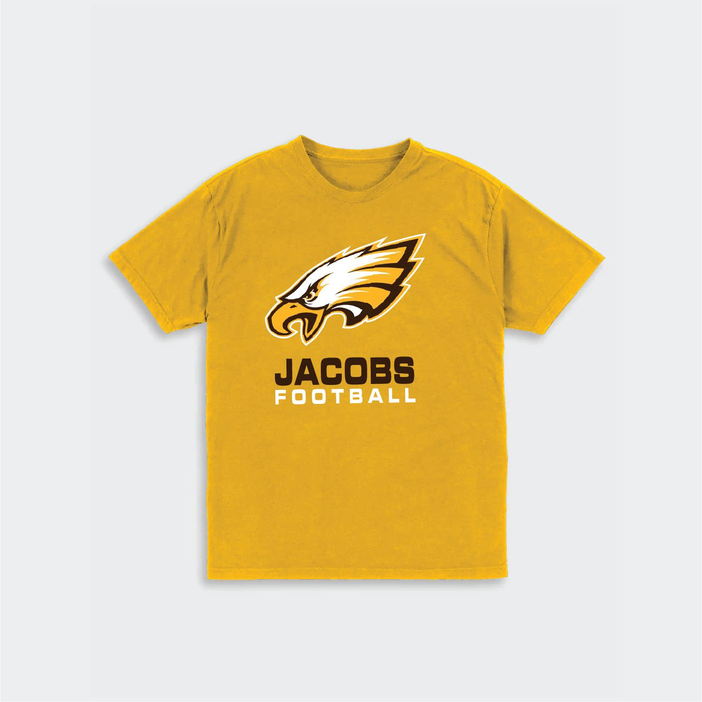 Jacobs Football Cotton Shirt - Yellow