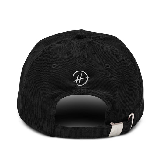 Hoss Black Corduroy Hat