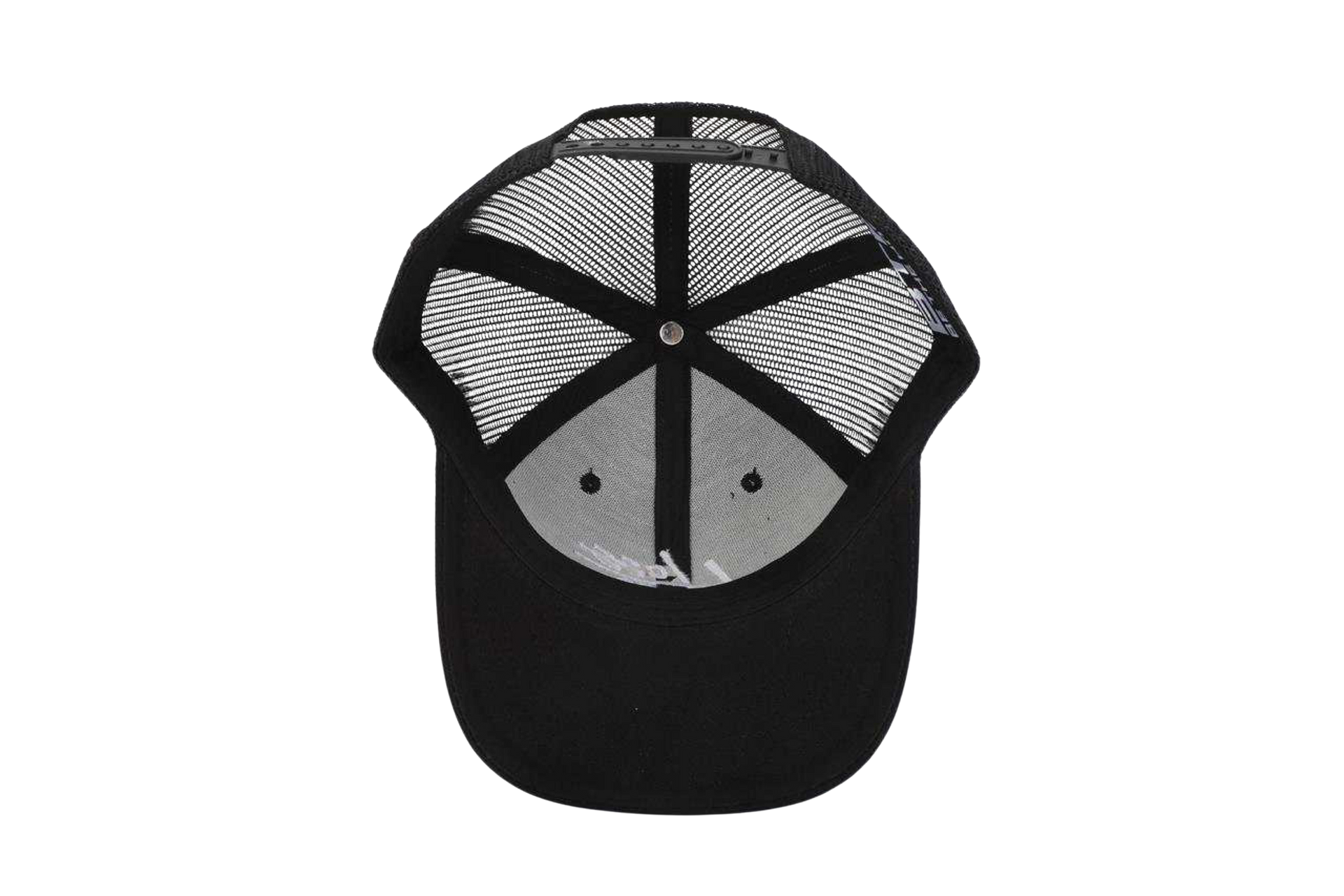 Hoss Black Trucker Hat